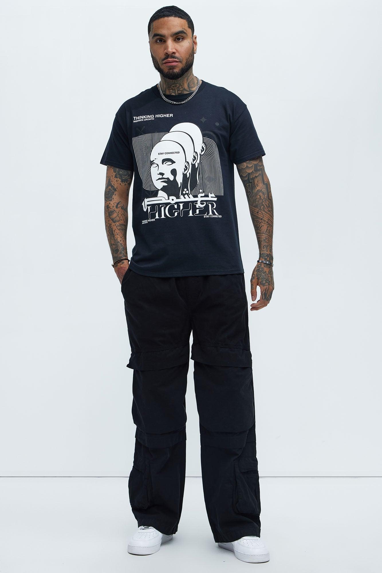Thinking Higher Short Sleeve Tee - Black Product Image