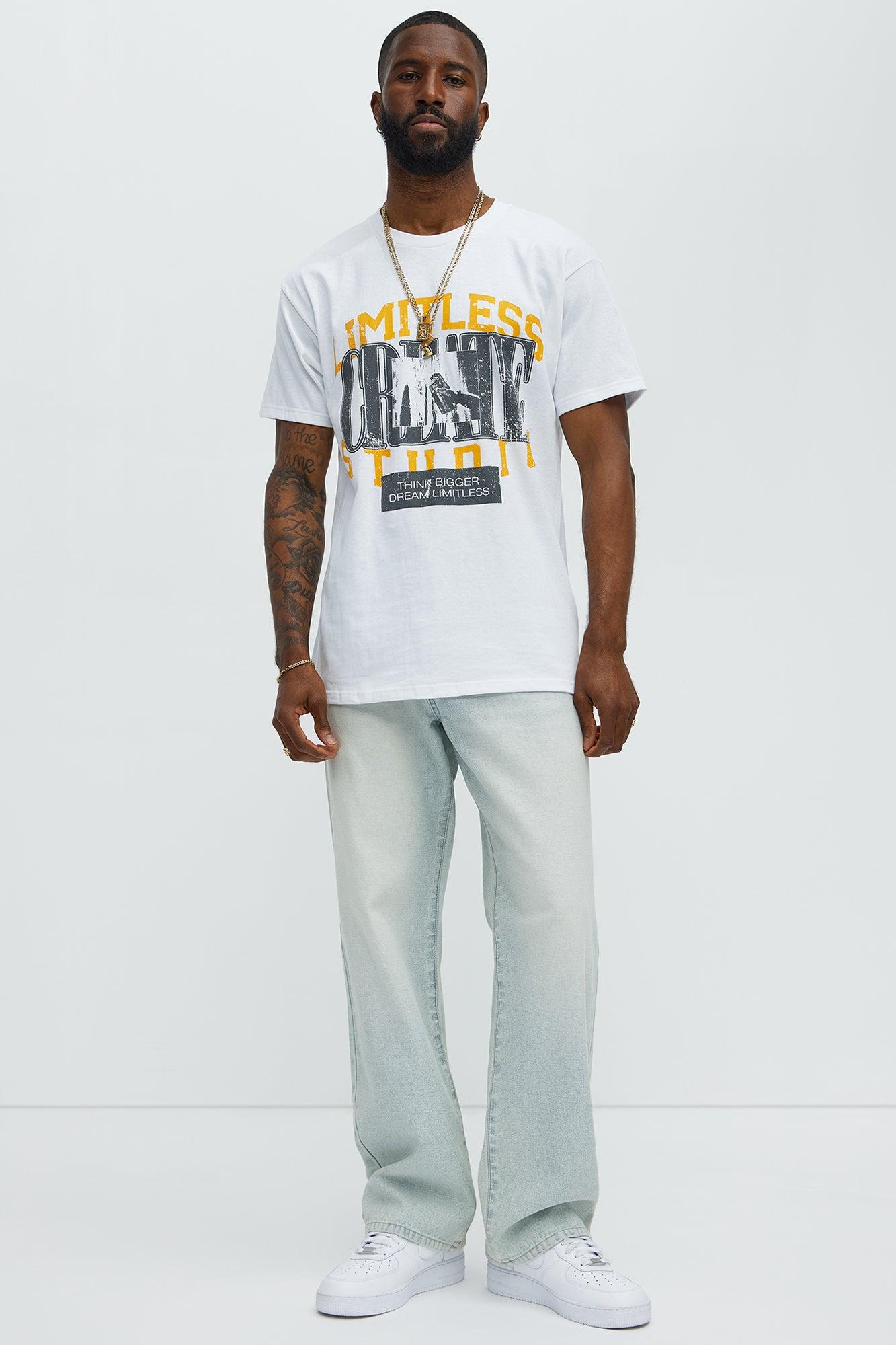 Limitless Studio Short Sleeve Tee - White Product Image