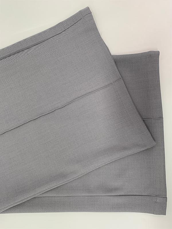 Loose Wide Leg Pockets Solid Color Ninth Pants Trousers Product Image