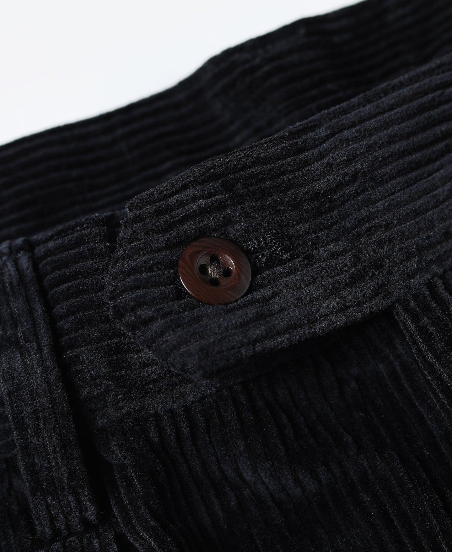 12.5 oz 8 Wale Corduroy Trousers - Black Product Image