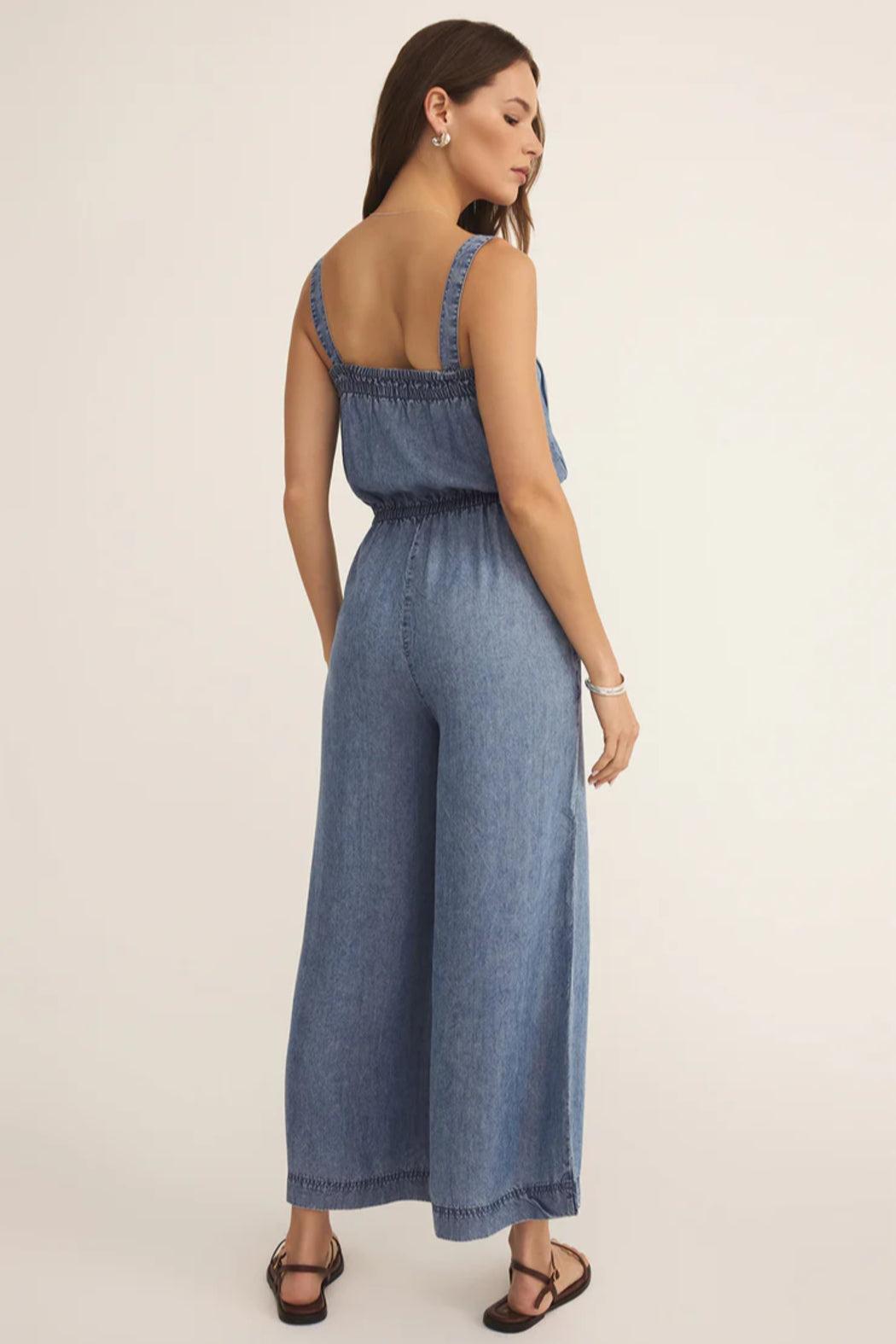 Solara Chambray Jumpsuit Product Image