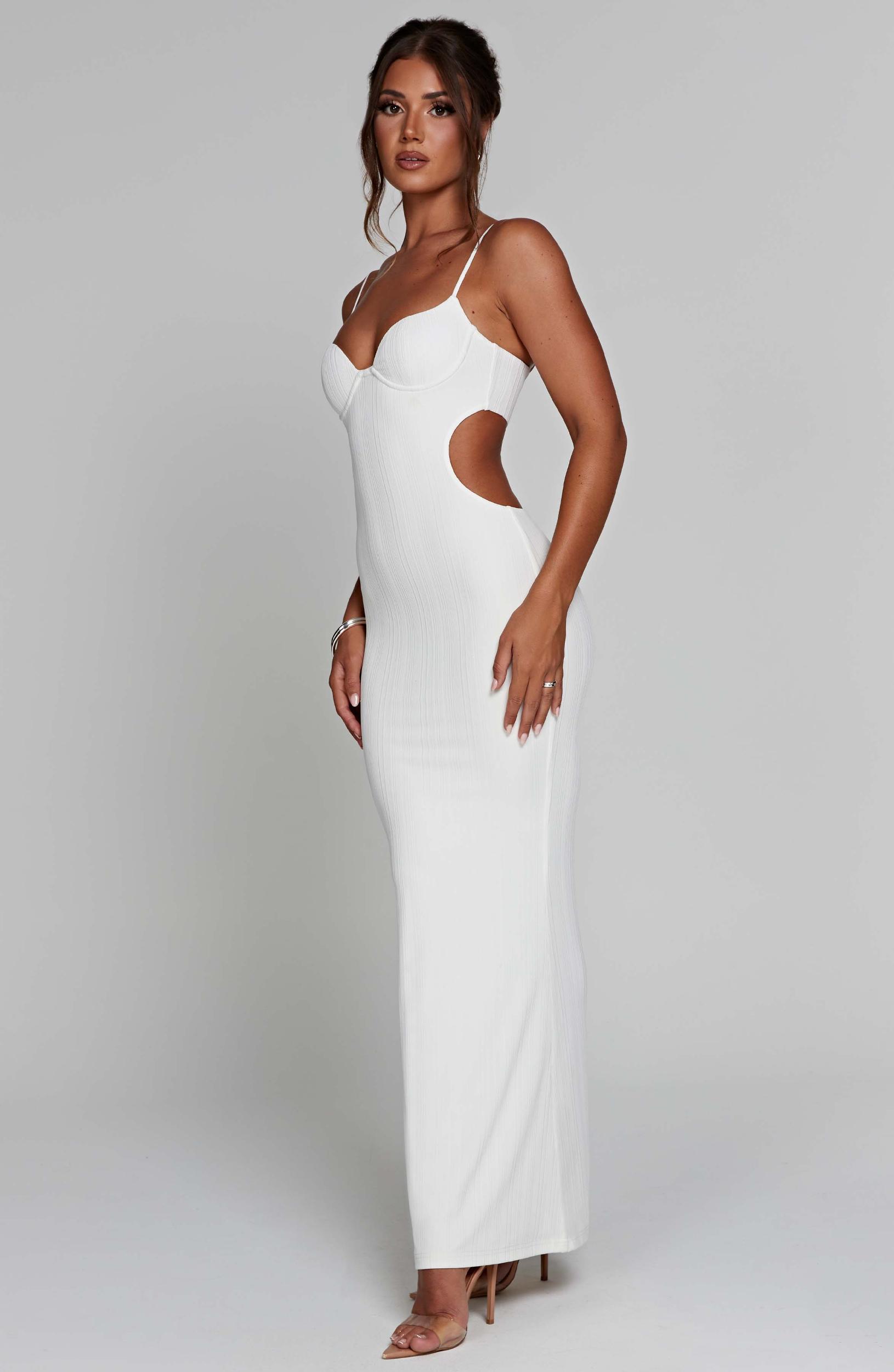 Celine Maxi Dress - White Product Image