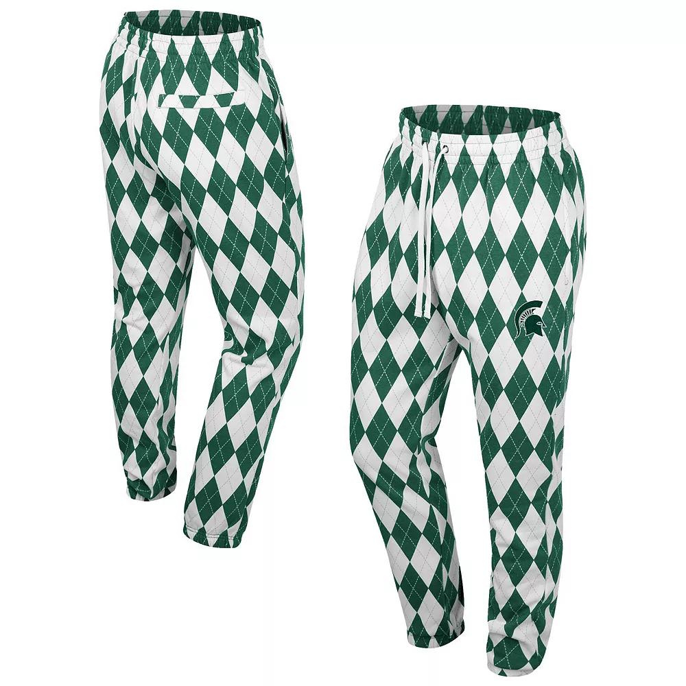 Men's Colosseum Green Michigan State Spartans The Dealio Pants, Size: Medium Product Image