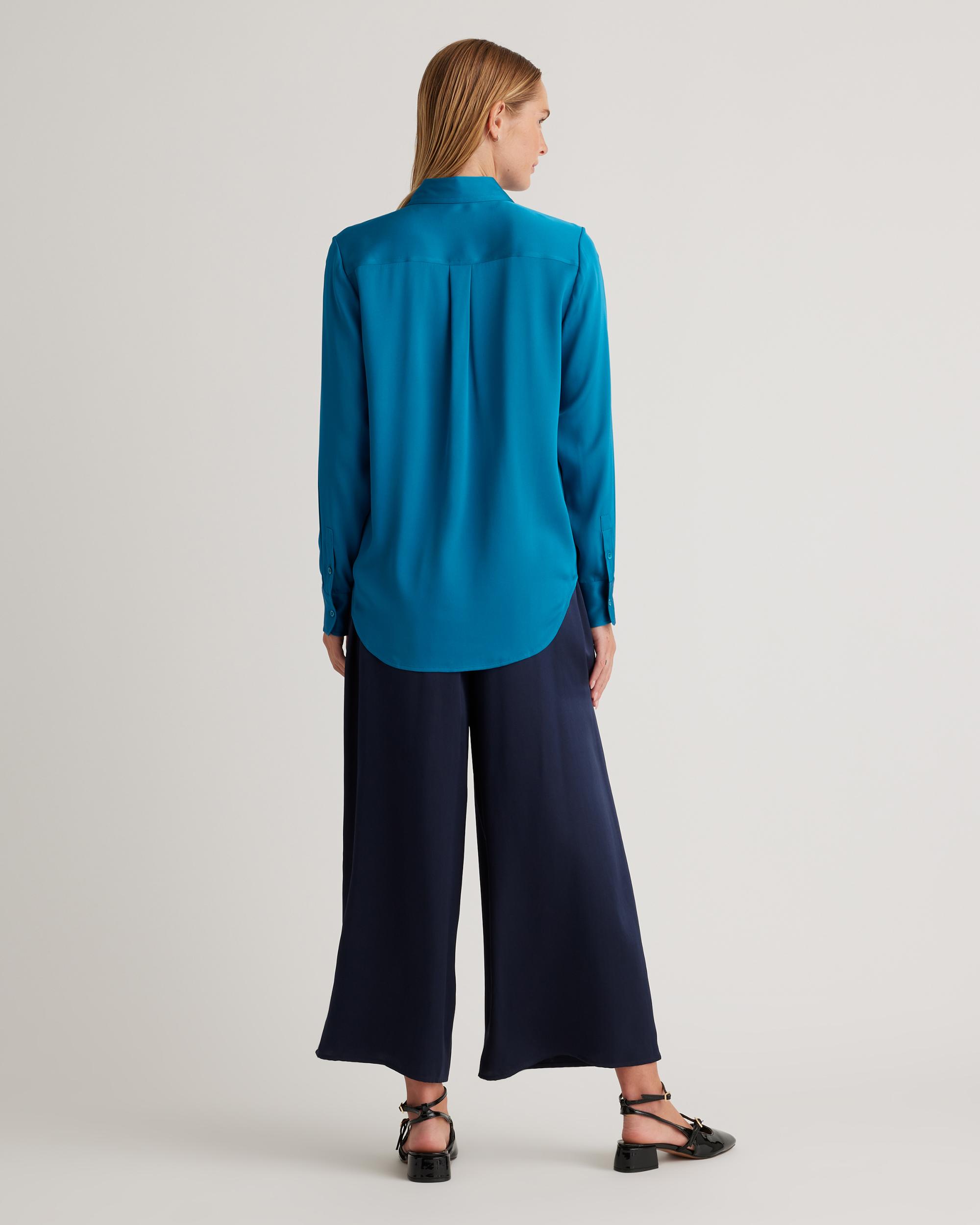 Quince | Women's Washable Stretch Silk Blouse Product Image