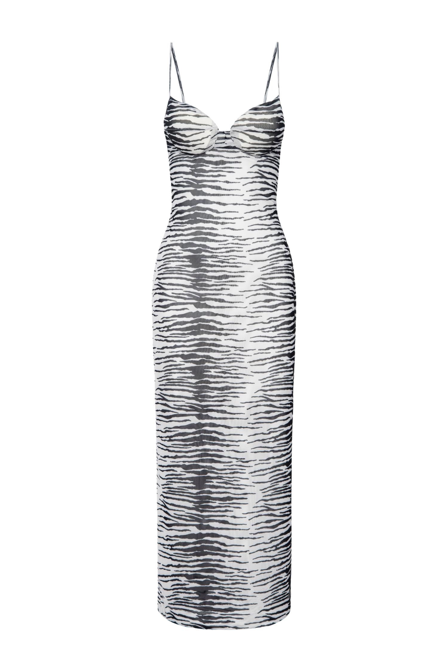 FLORENCE DRESS - ZEBRA Product Image