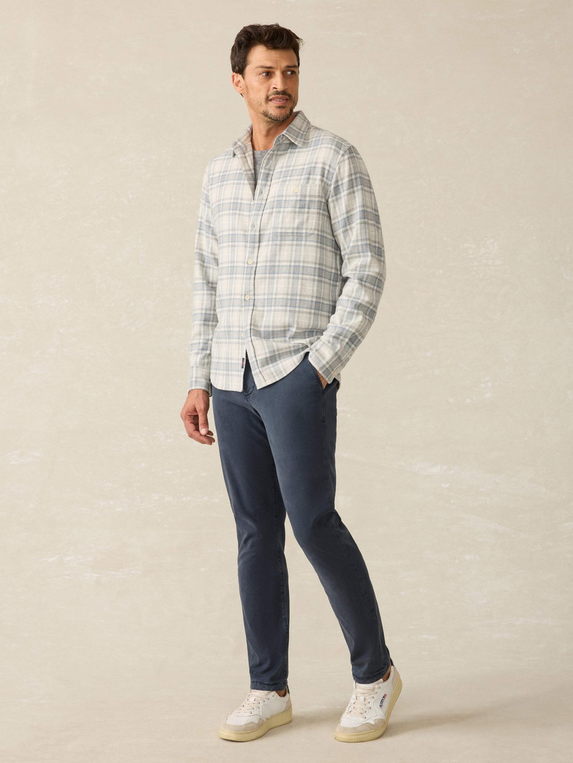 Super Brushed Flannel - Grey Falls Plaid Male Product Image