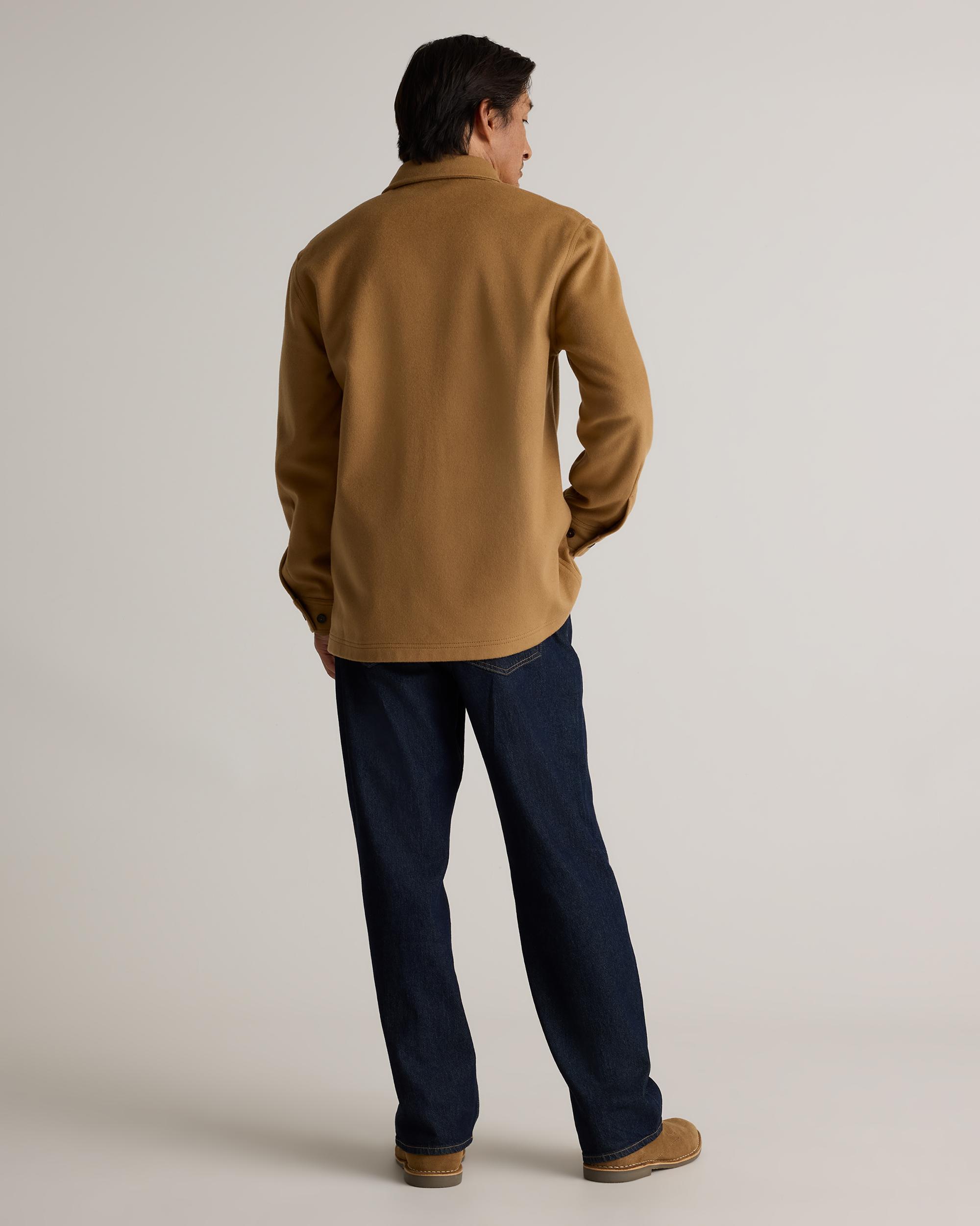 Quince | Men's Italian Wool Overshirt Wool/Nylon Product Image