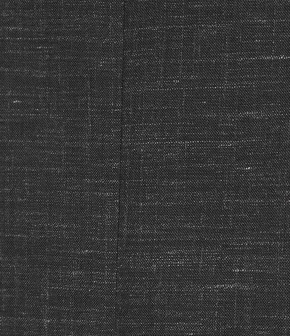 Hickey Freeman Classic Fit Flat Front Solid Pattern 2-Piece Wool Blend Suit Product Image