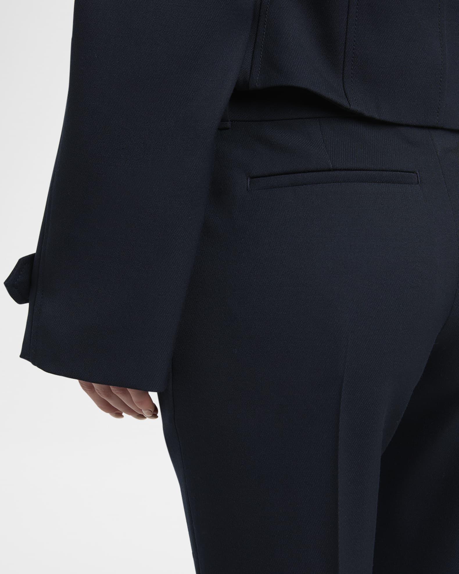 Cropped Flare Trousers Product Image