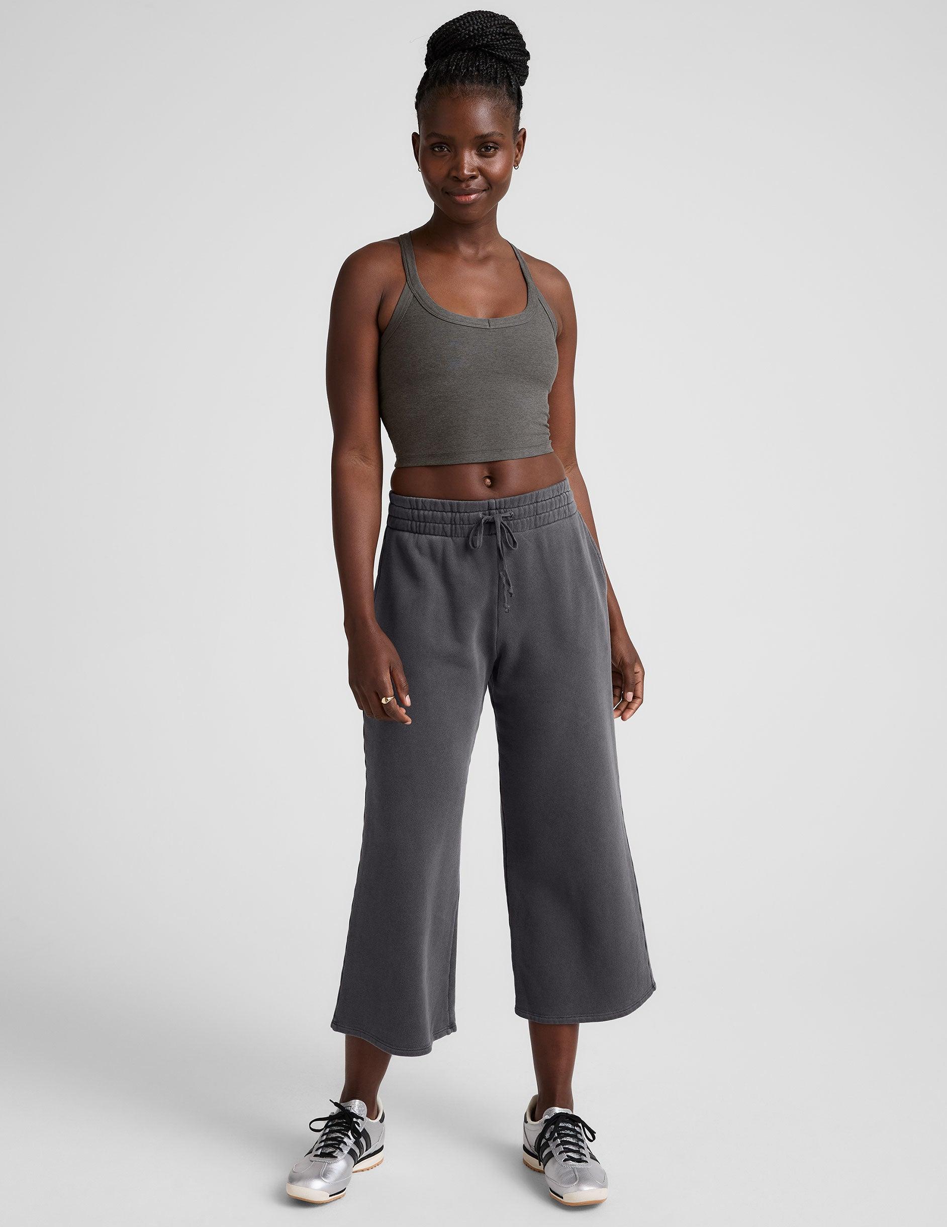 Cali Wide Leg Cropped Pant Product Image