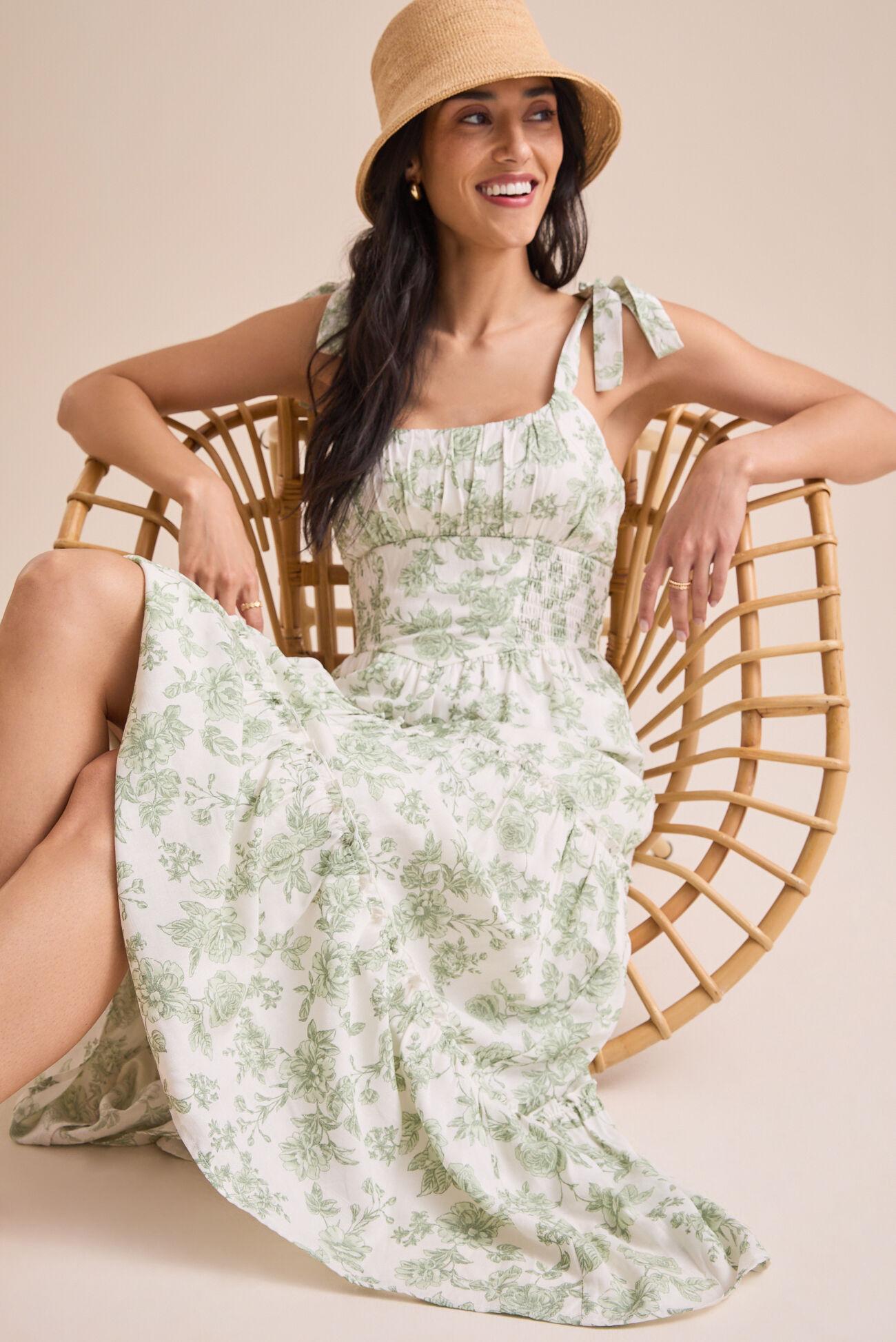 Susie Floral Maxi Dress Product Image