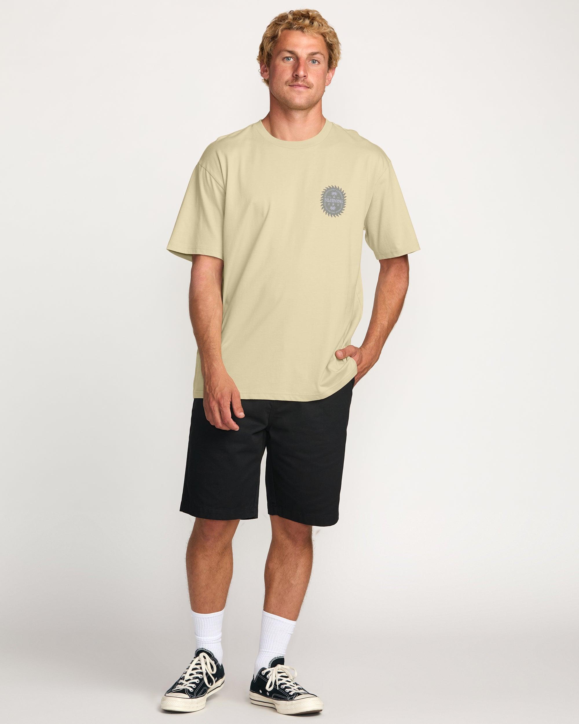 Sun Rays Regular Tee - Desert Male Product Image