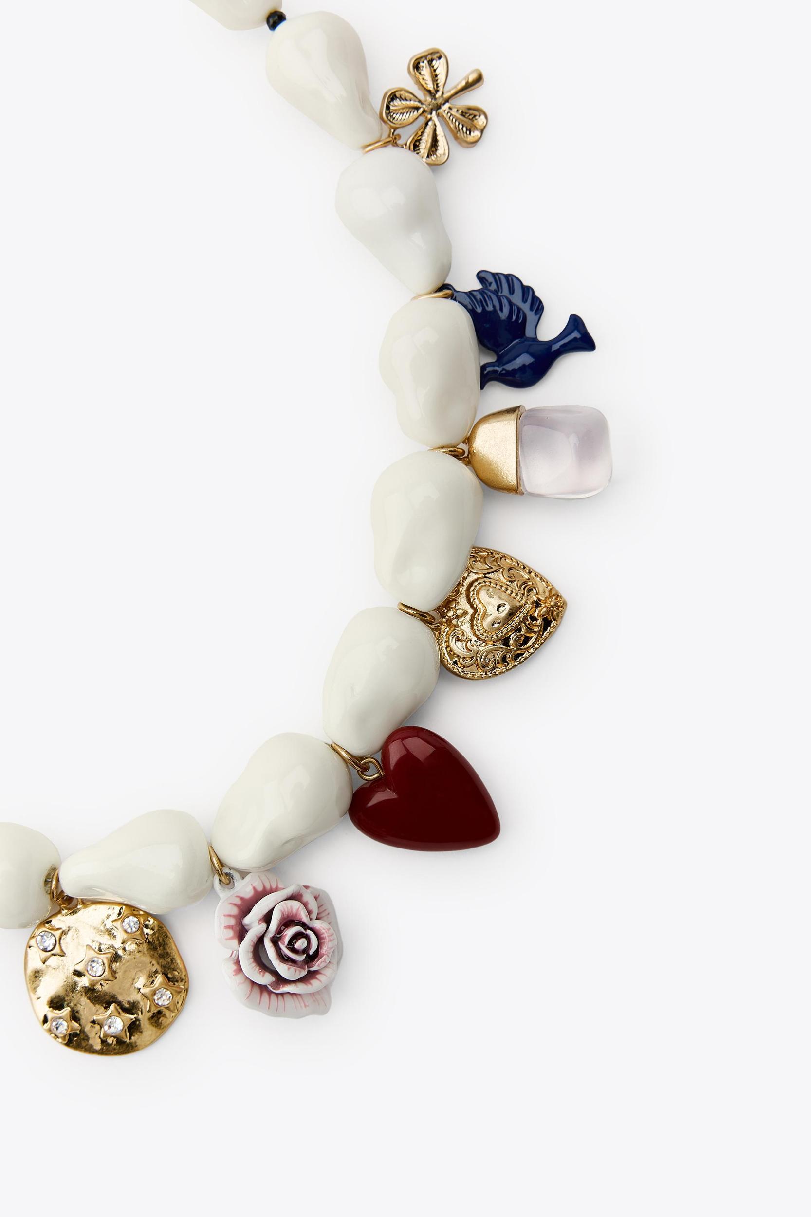 PEARL CHARMS NECKLACE Product Image