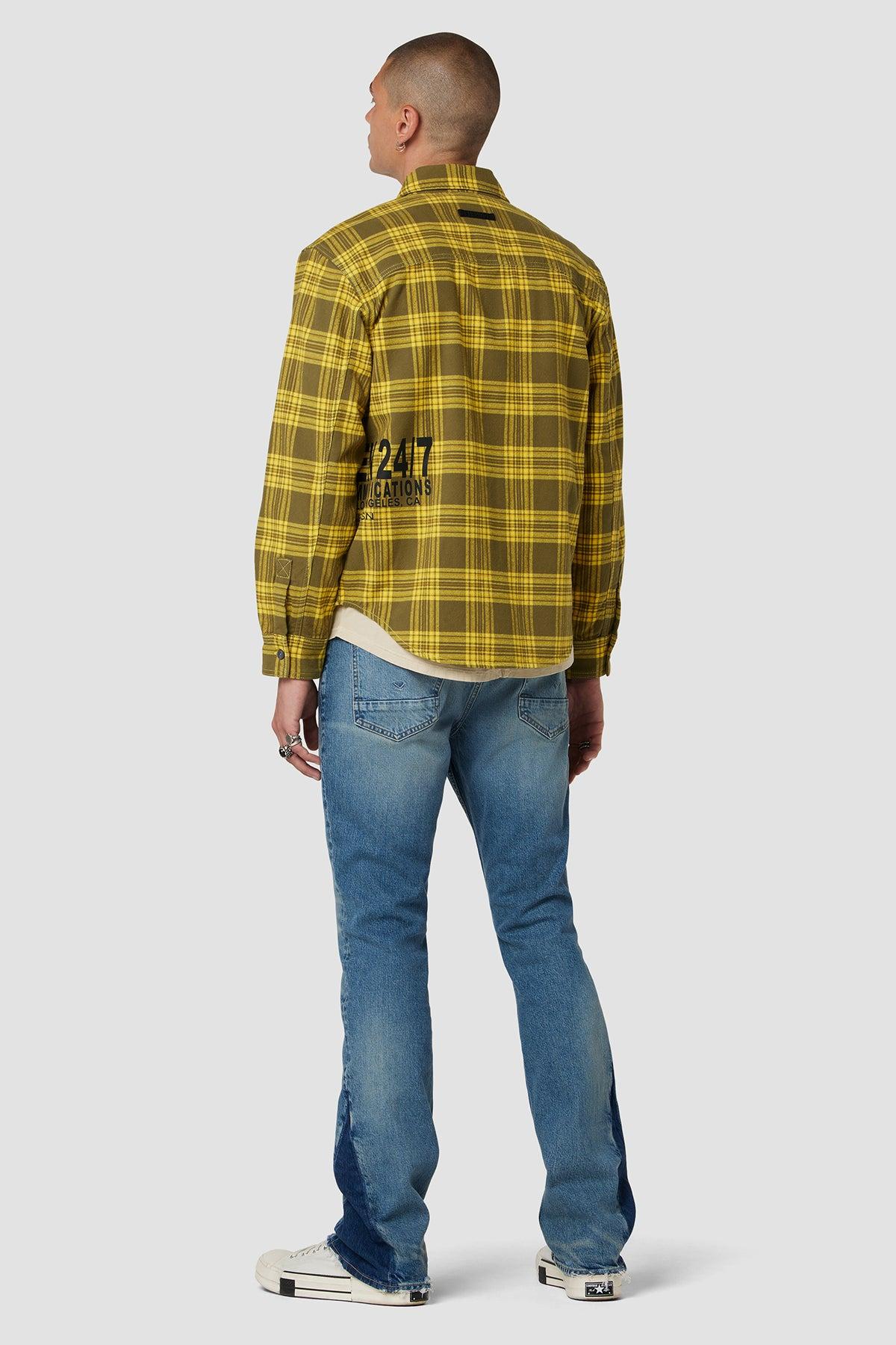 Long Sleeve Button Up Shirt Male Product Image