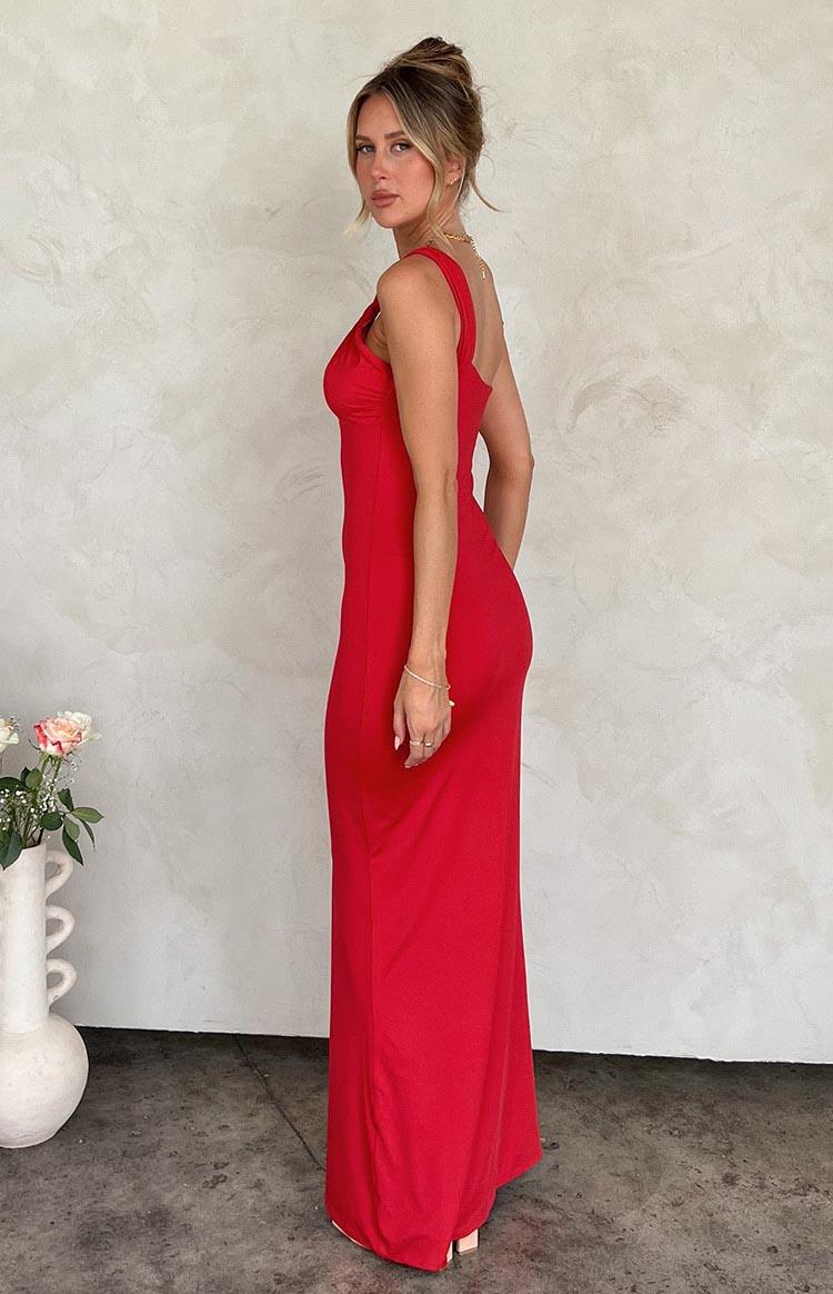 Ellis Red Maxi Dress Product Image