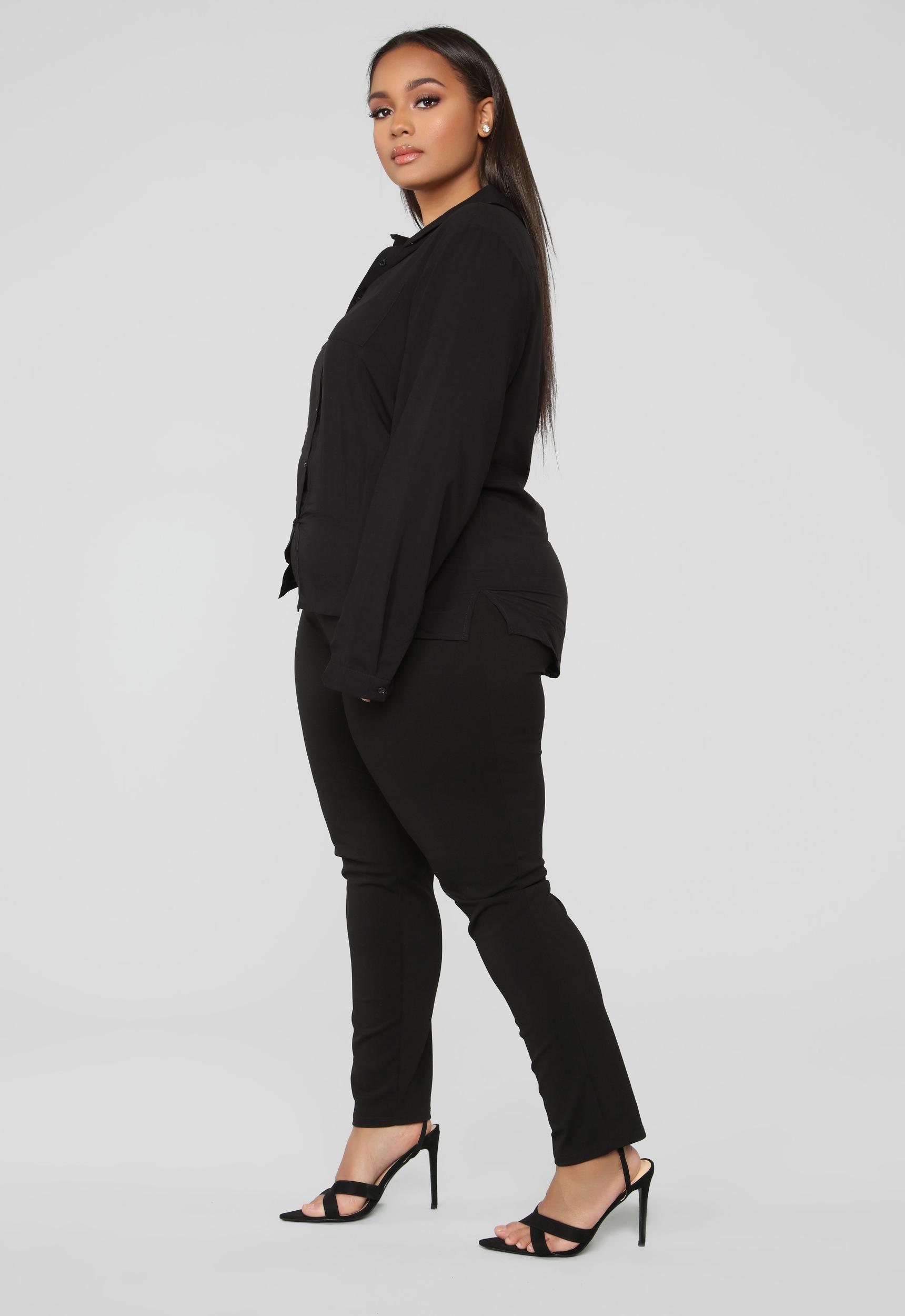 Aurora Woven Top - Black Product Image