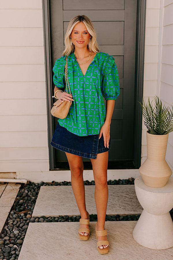 Polished Perfection Floral Top Product Image