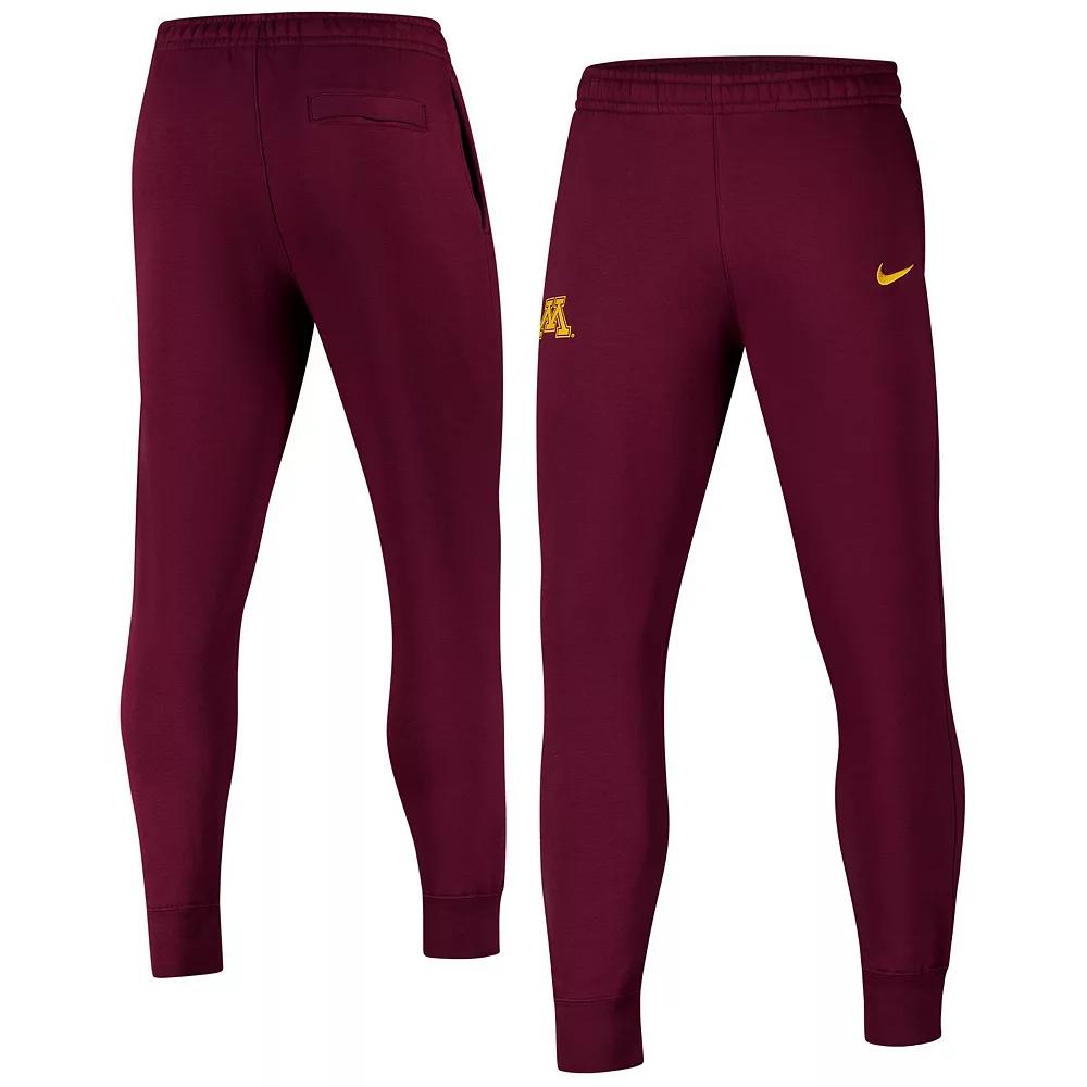 Men's Nike Maroon Minnesota Golden Gophers Club Fleece Pants, Size: Medium, Red Product Image