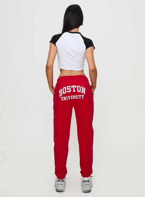 BU Sweatpants Red Product Image
