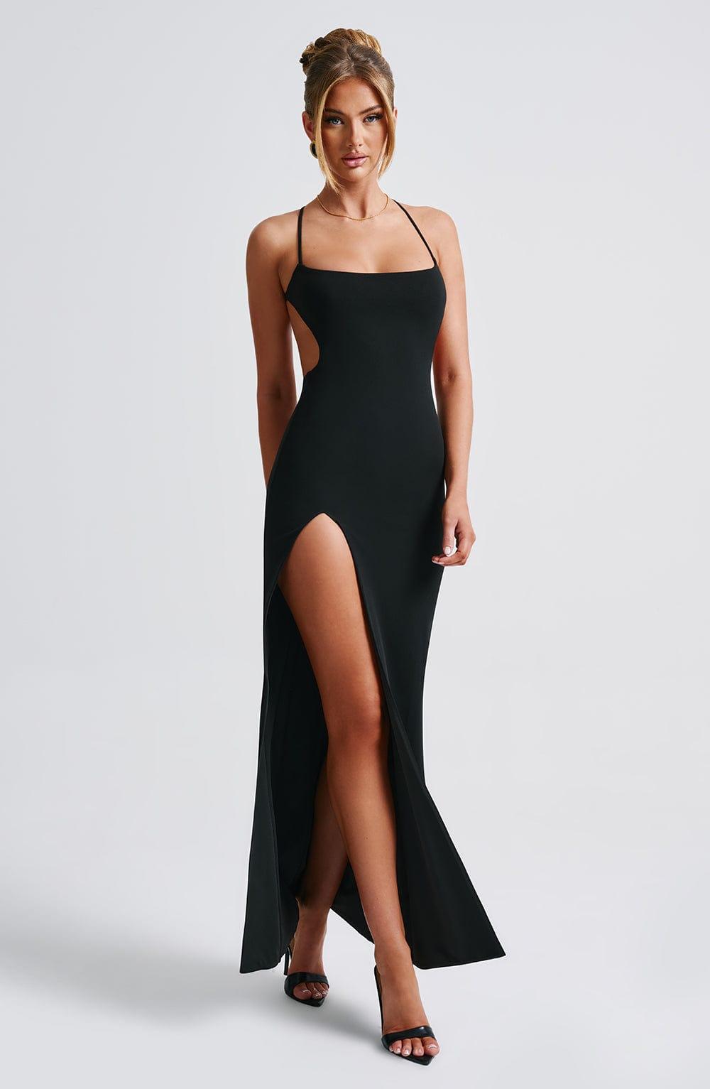Beatrix Maxi Dress - Black Product Image