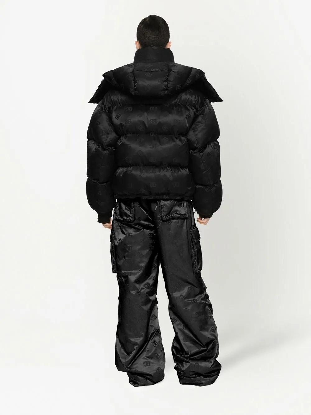 all-over logo-print padded jacket Product Image