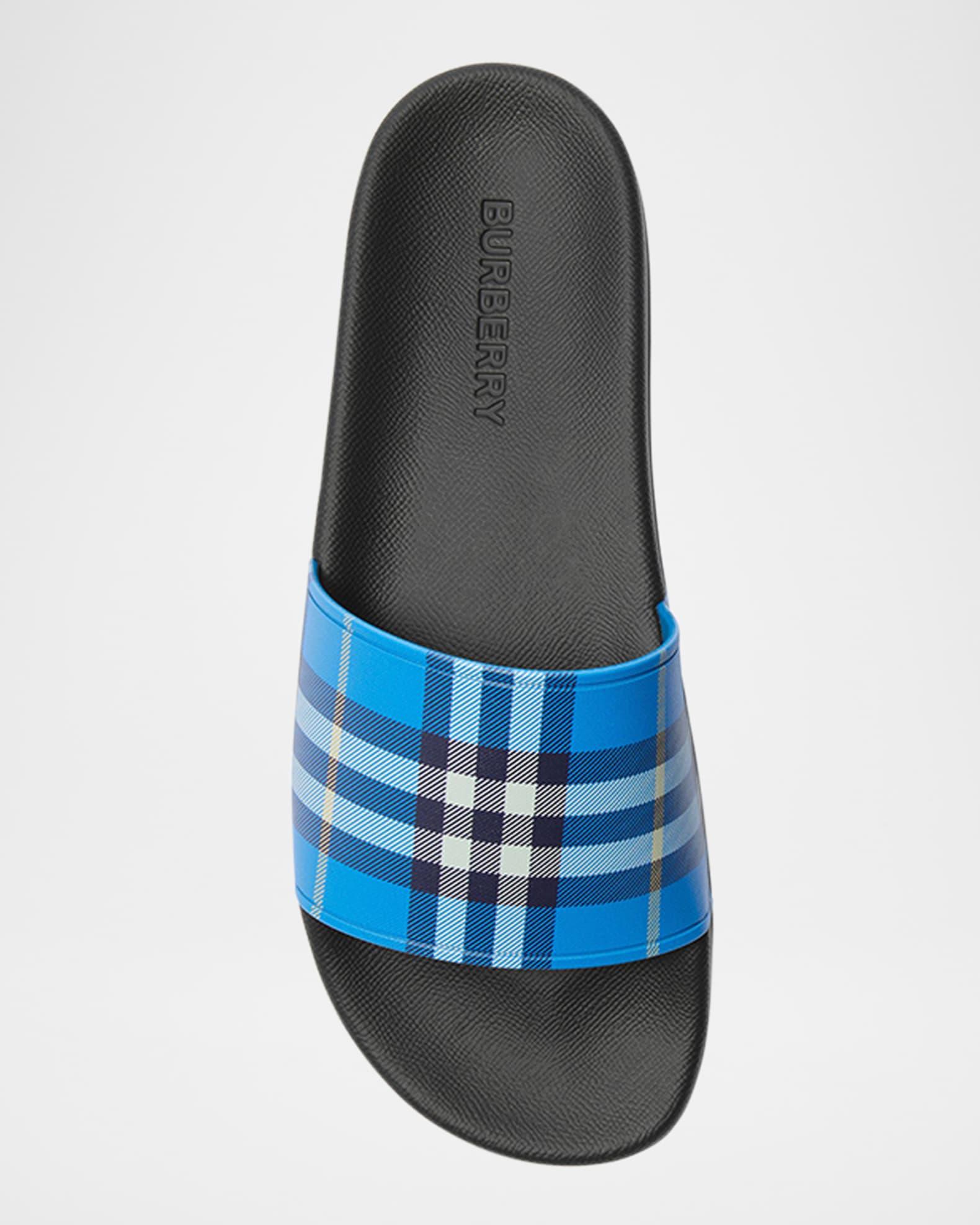 Mens Furley Check Slide Sandals Product Image