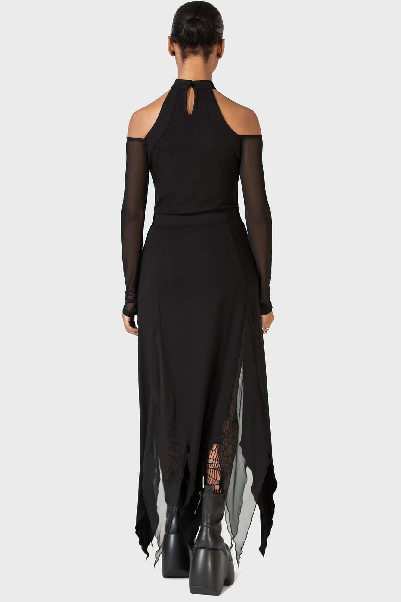 The Grimmer The Better Midi Skirt Product Image
