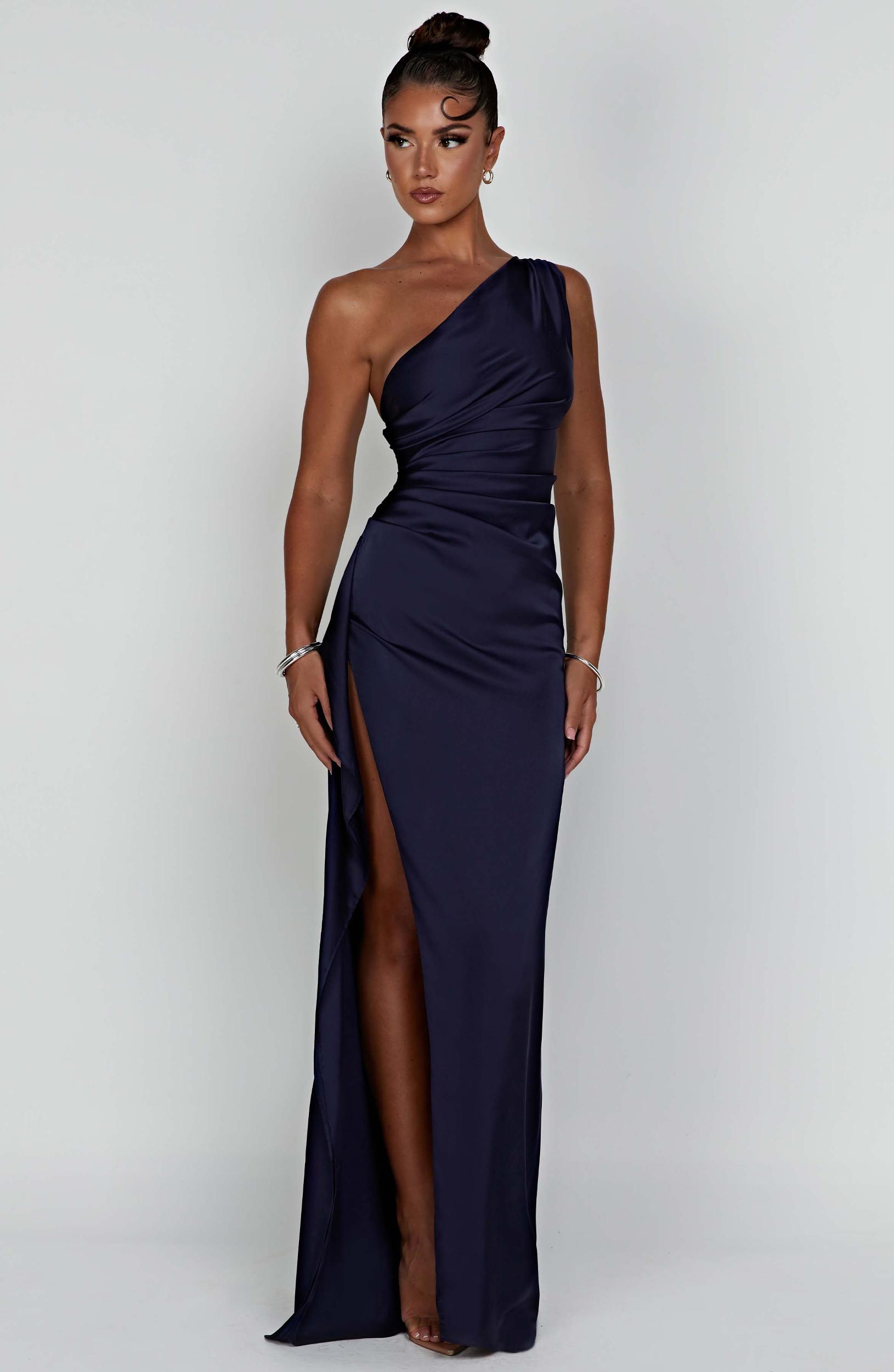 Ariel Maxi Dress - Navy Product Image
