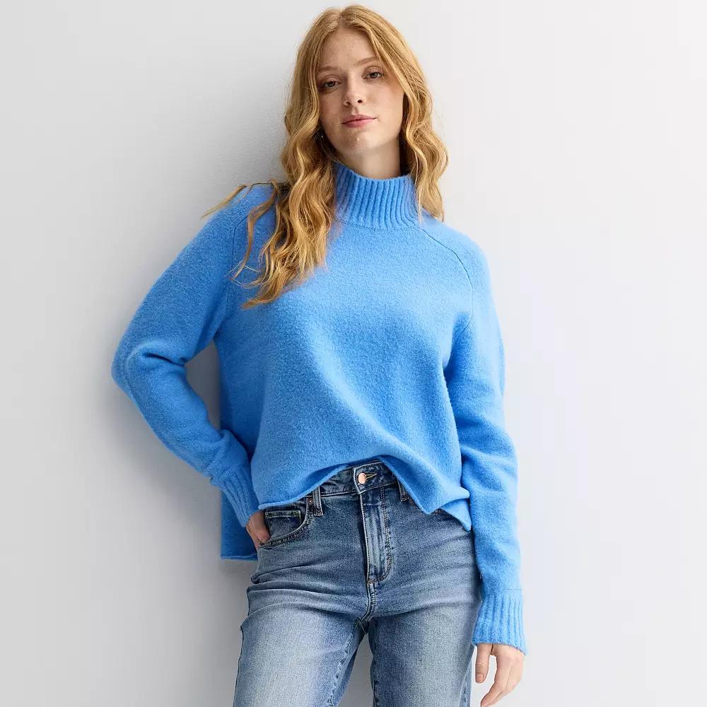 Women's Sonoma Goods For Life® Plush Mockneck Sweater,  Product Image