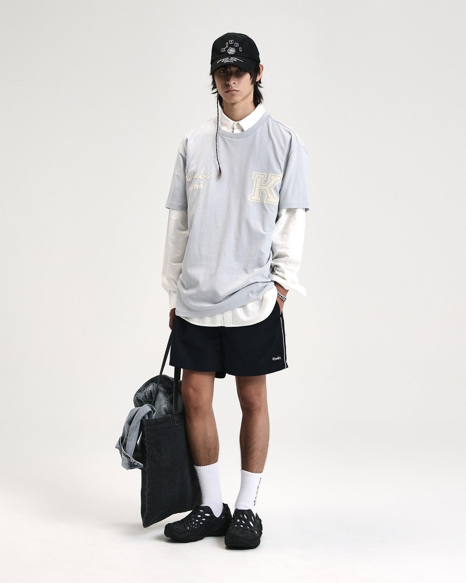 SALUD BIGGIE SS TEE BLUE MIST Male Product Image