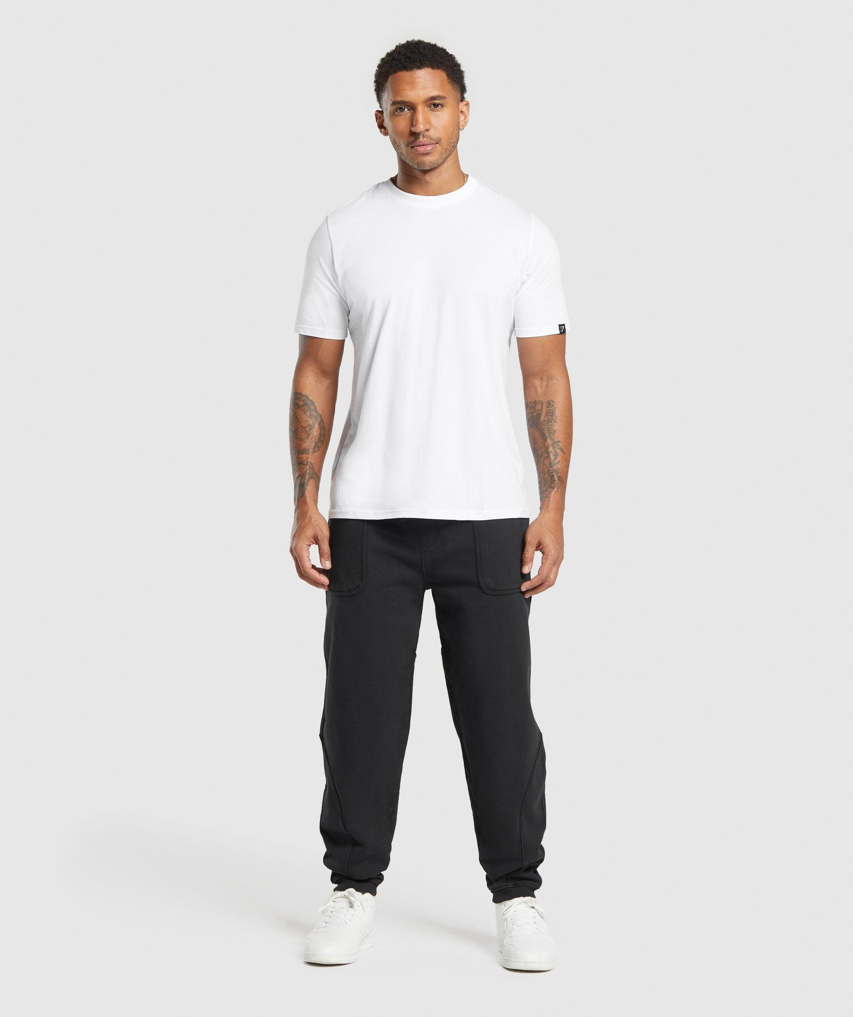 Gymshark Heavyweight Joggers - Black Male Product Image