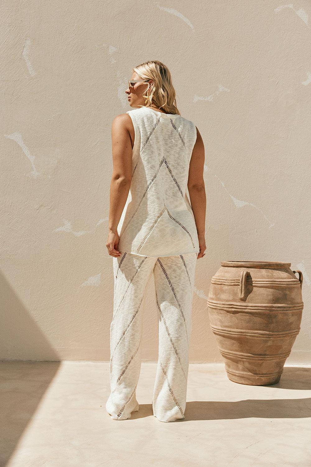 Josiah Top - Cream Product Image