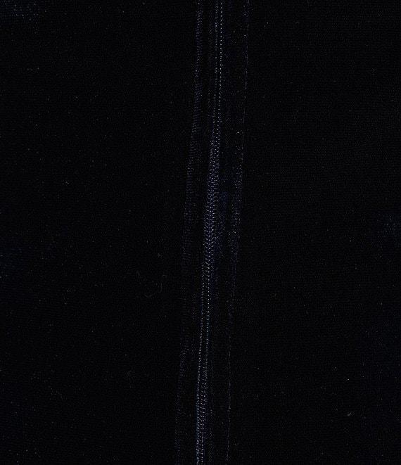 Pear Culture Velvet Long Sleeve Off-The-Shoulder Slim Long Dress Product Image