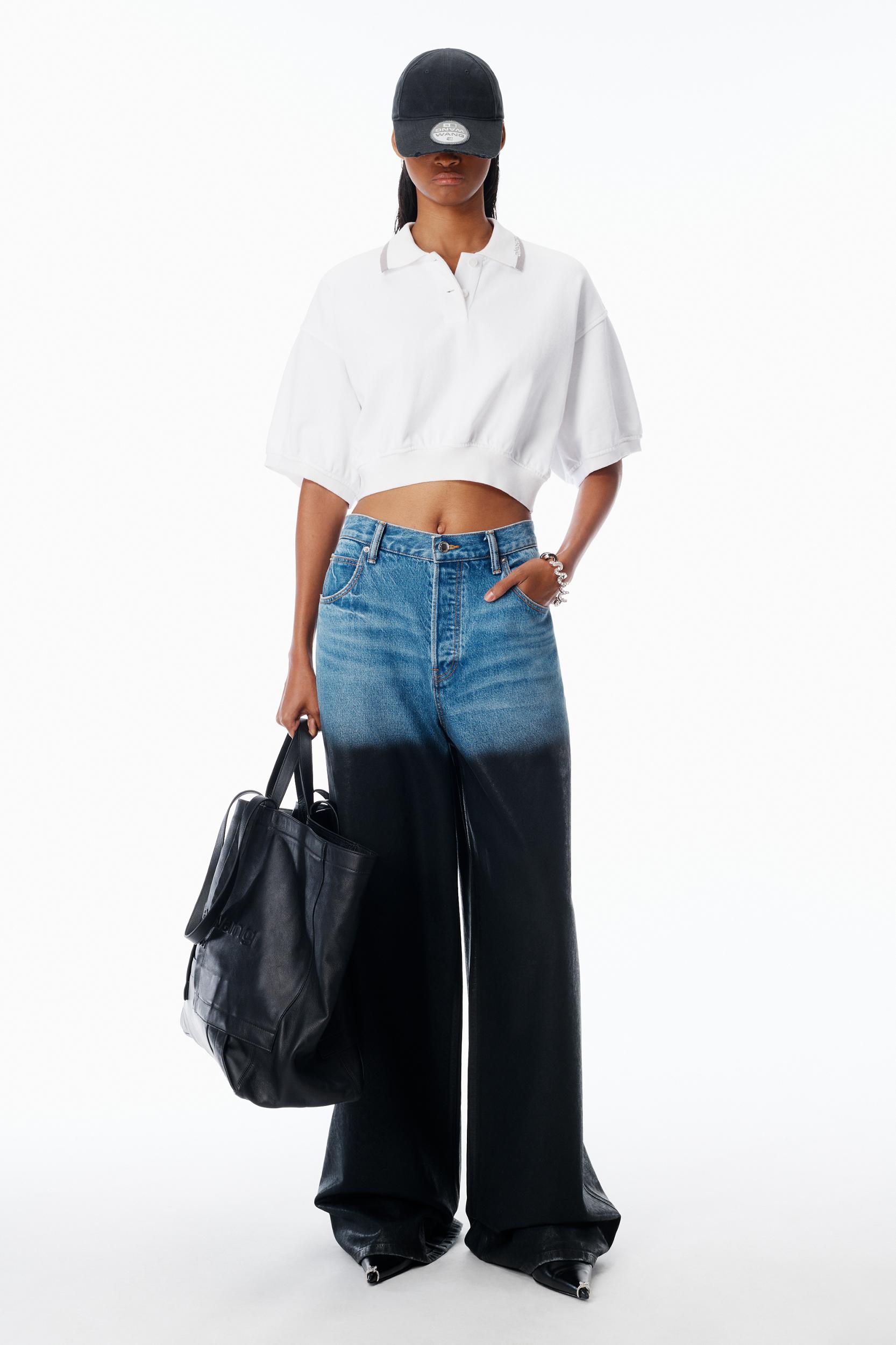 Surge Coated Wide-leg Jean Product Image