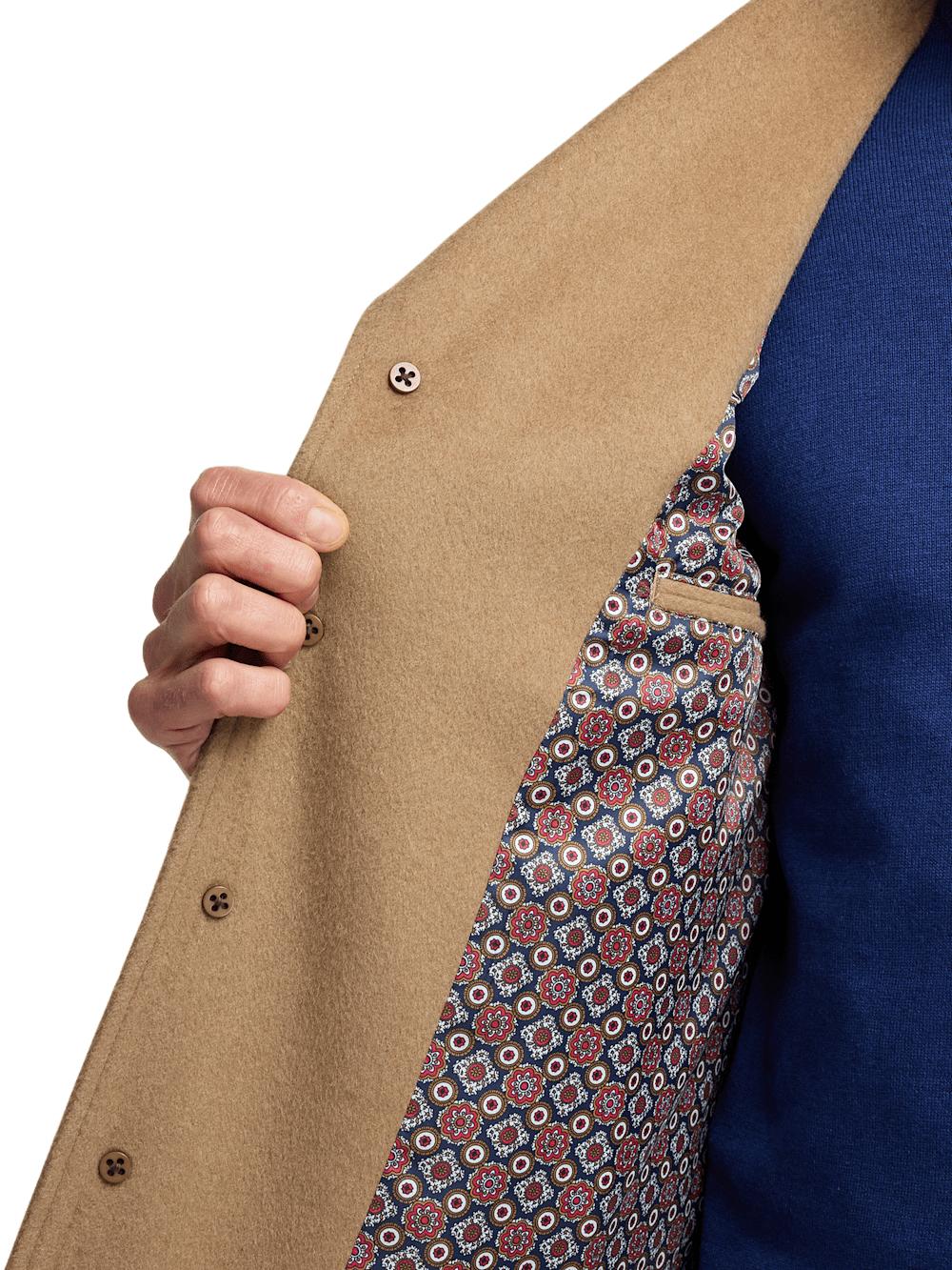 Wool Blend Topcoat - Camel Product Image