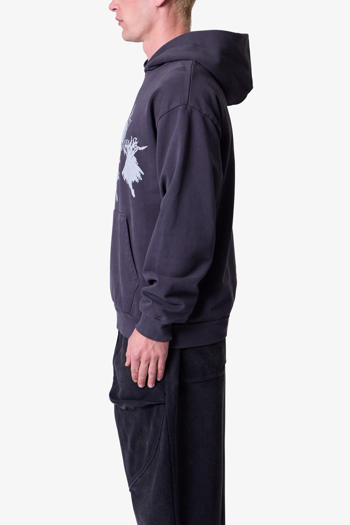 Ballet Hoodie - Washed Black Product Image