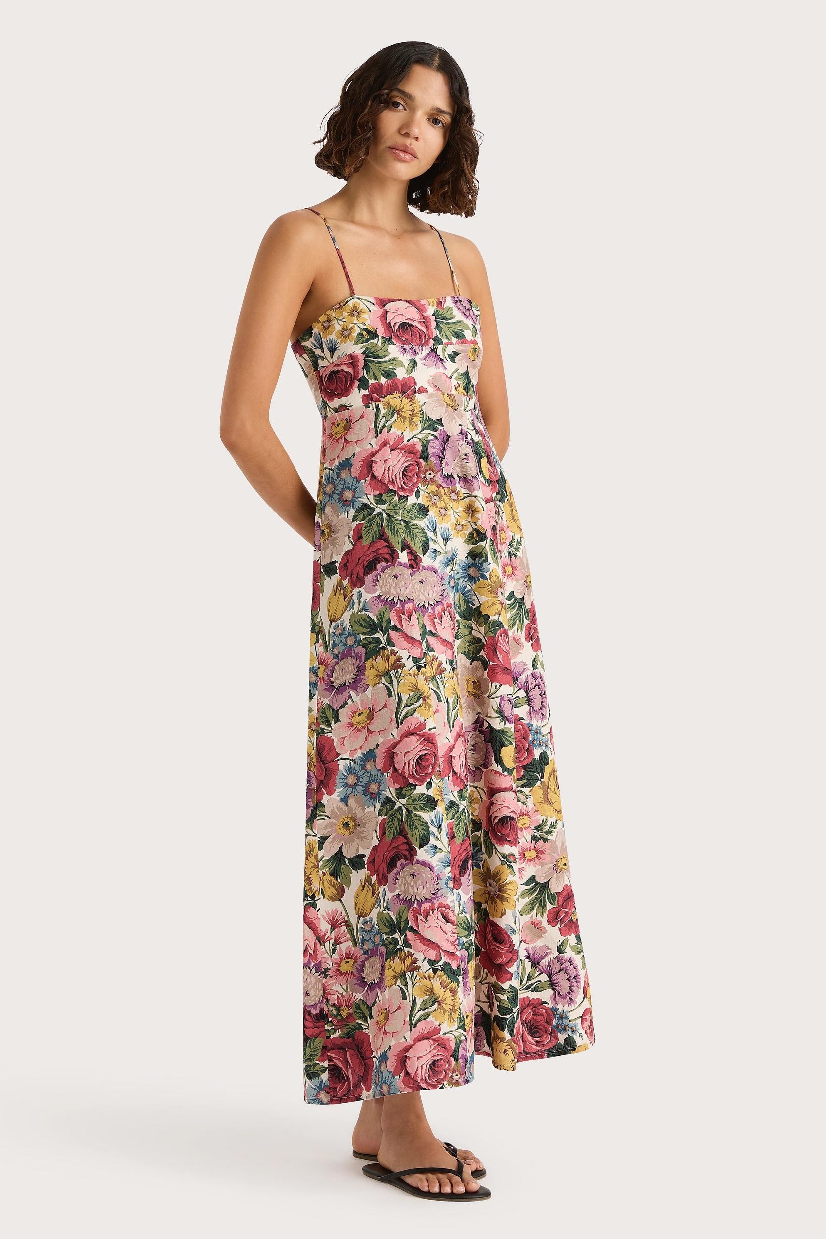 Eugenie Midi Dress Colette Floral Multi - Final Sale Product Image