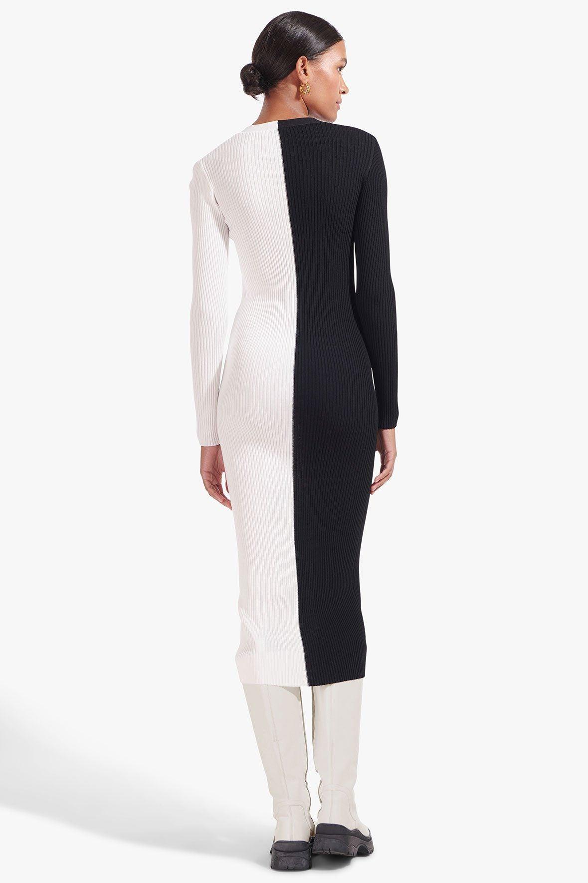 SHOKO SWEATER | BLACK WHITE Product Image