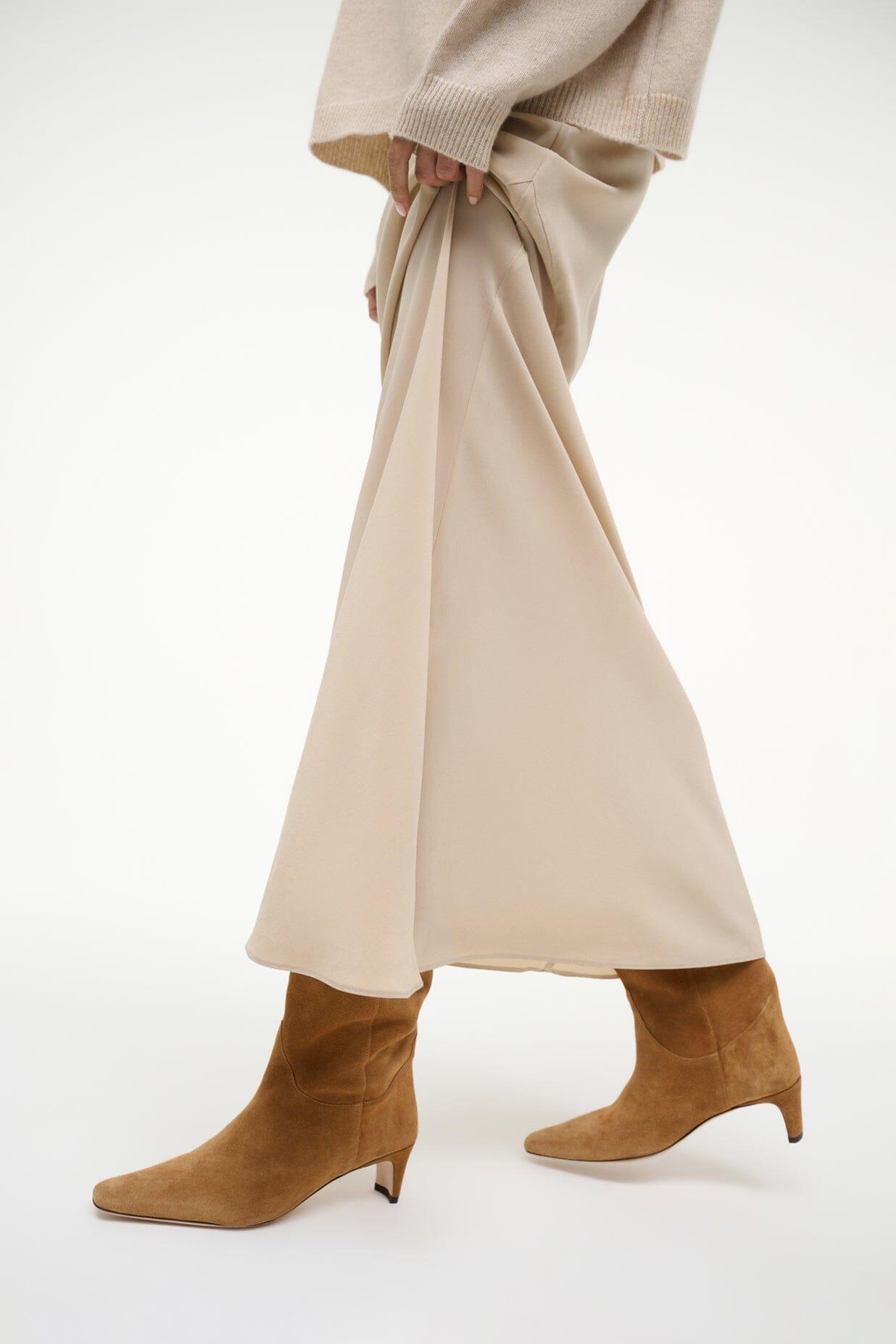 WESTERN WALLY BOOT | TAN SUEDE Product Image