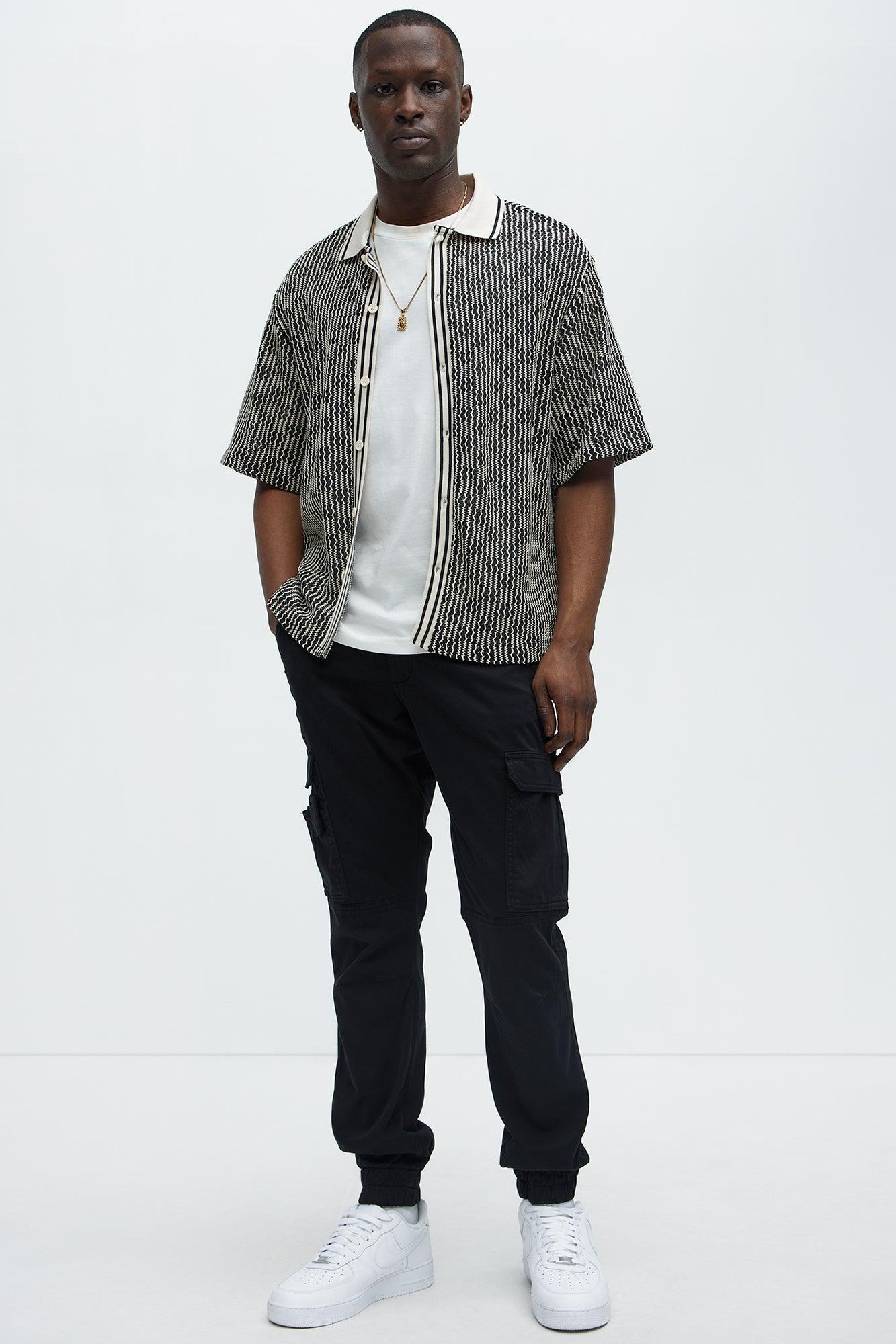 Slim Kryptonite Cargo Jogger - Black Product Image