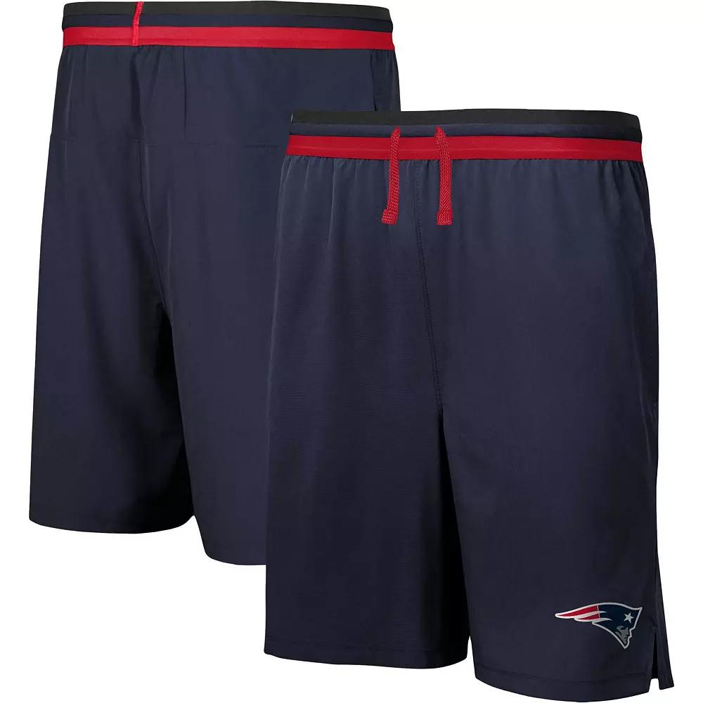 Men's Red Kansas City Chiefs Cool Down Tri-Color Elastic Training Shorts, Size: XL Product Image