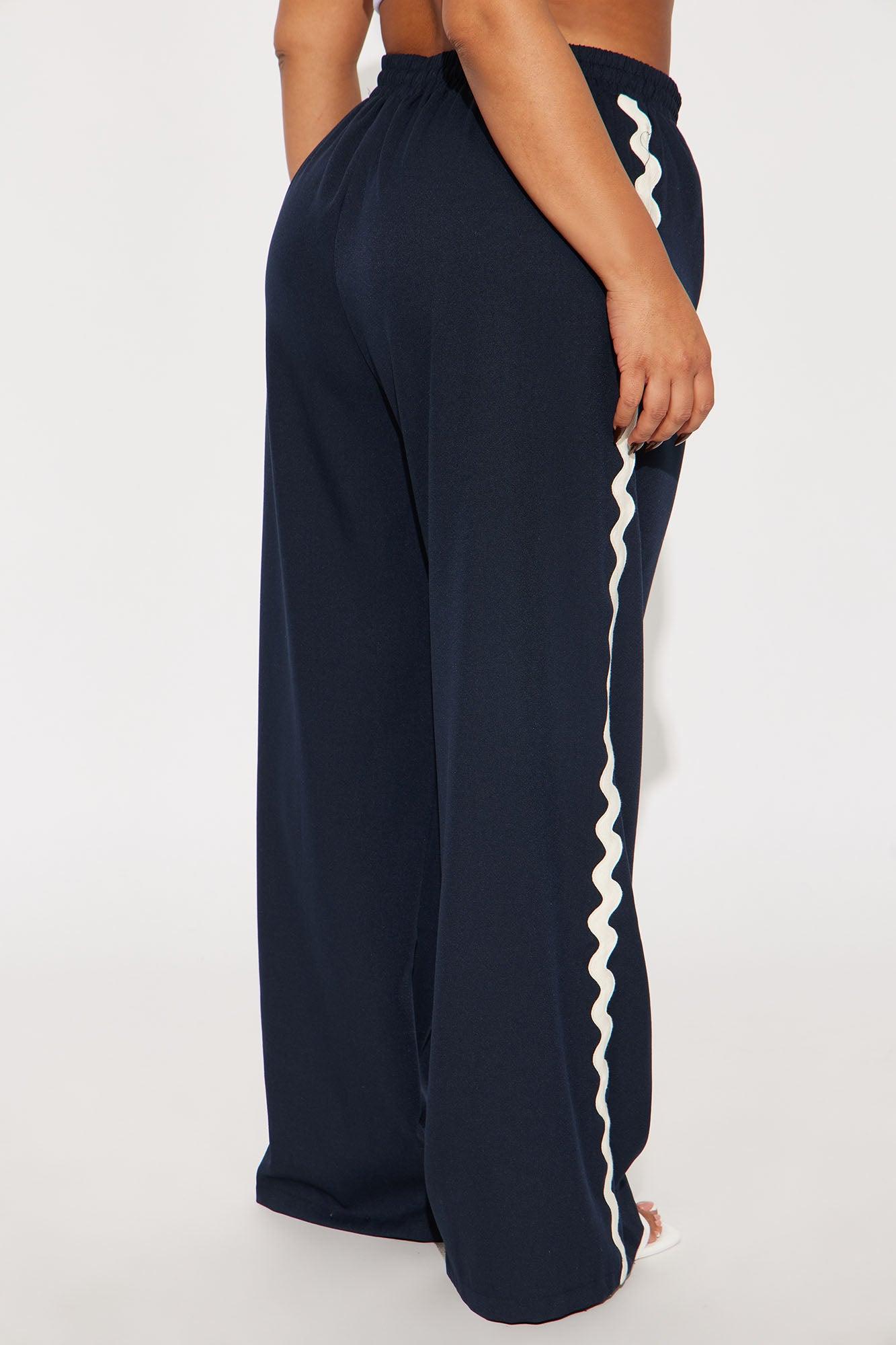 Take Me Higher Cropped Blazer - Navy Product Image