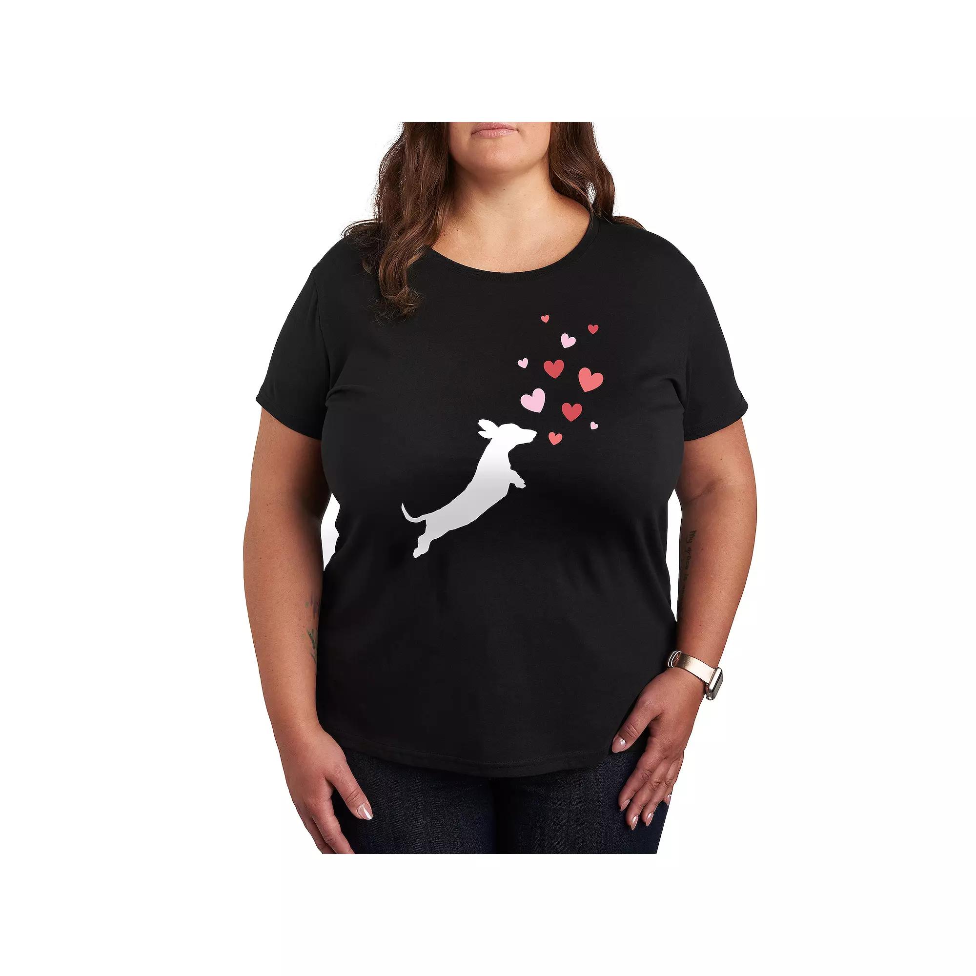 Plus Wonka Shop Logo Fickelgruber Graphic Tee, Women's,  Product Image