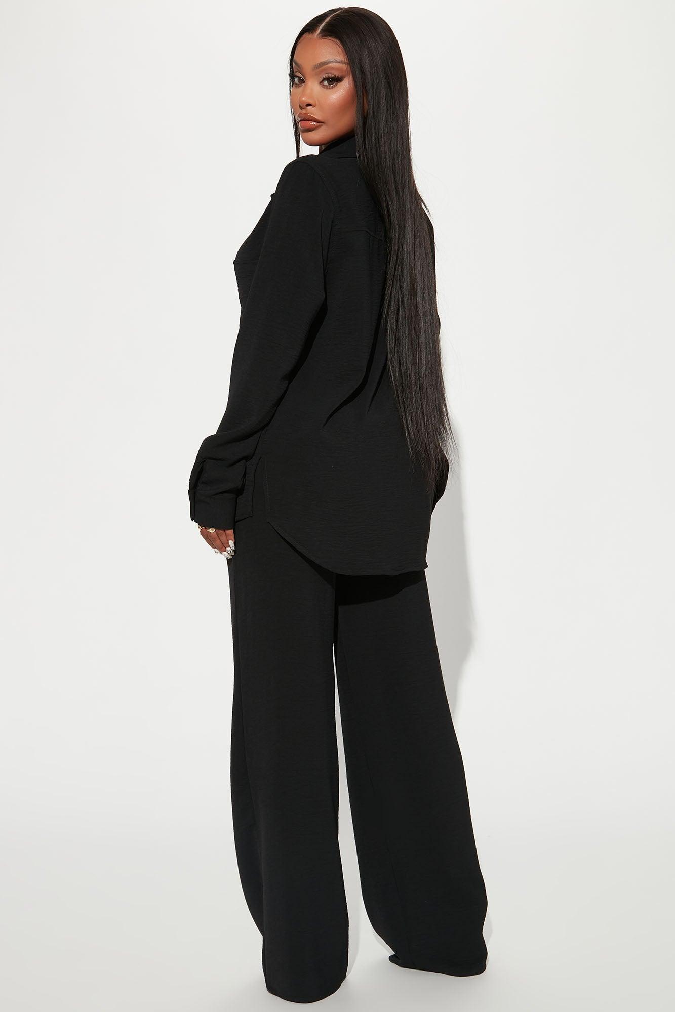Makenzie Pant Set - Black Product Image