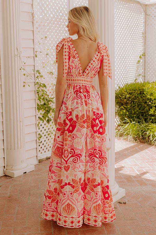 Veranda Charm Floral Maxi Dress Product Image