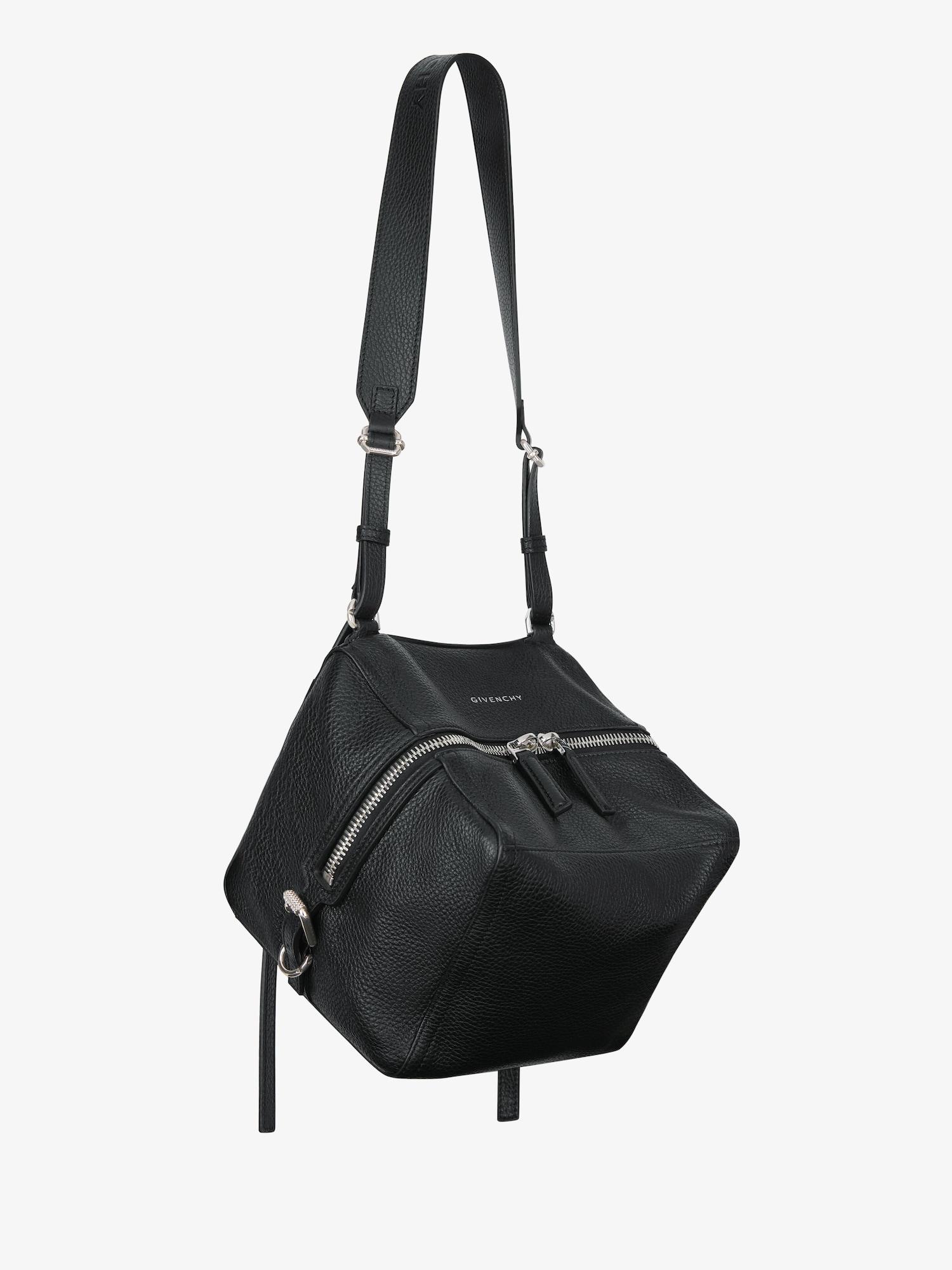 Small Pandora bag in grained leather Product Image