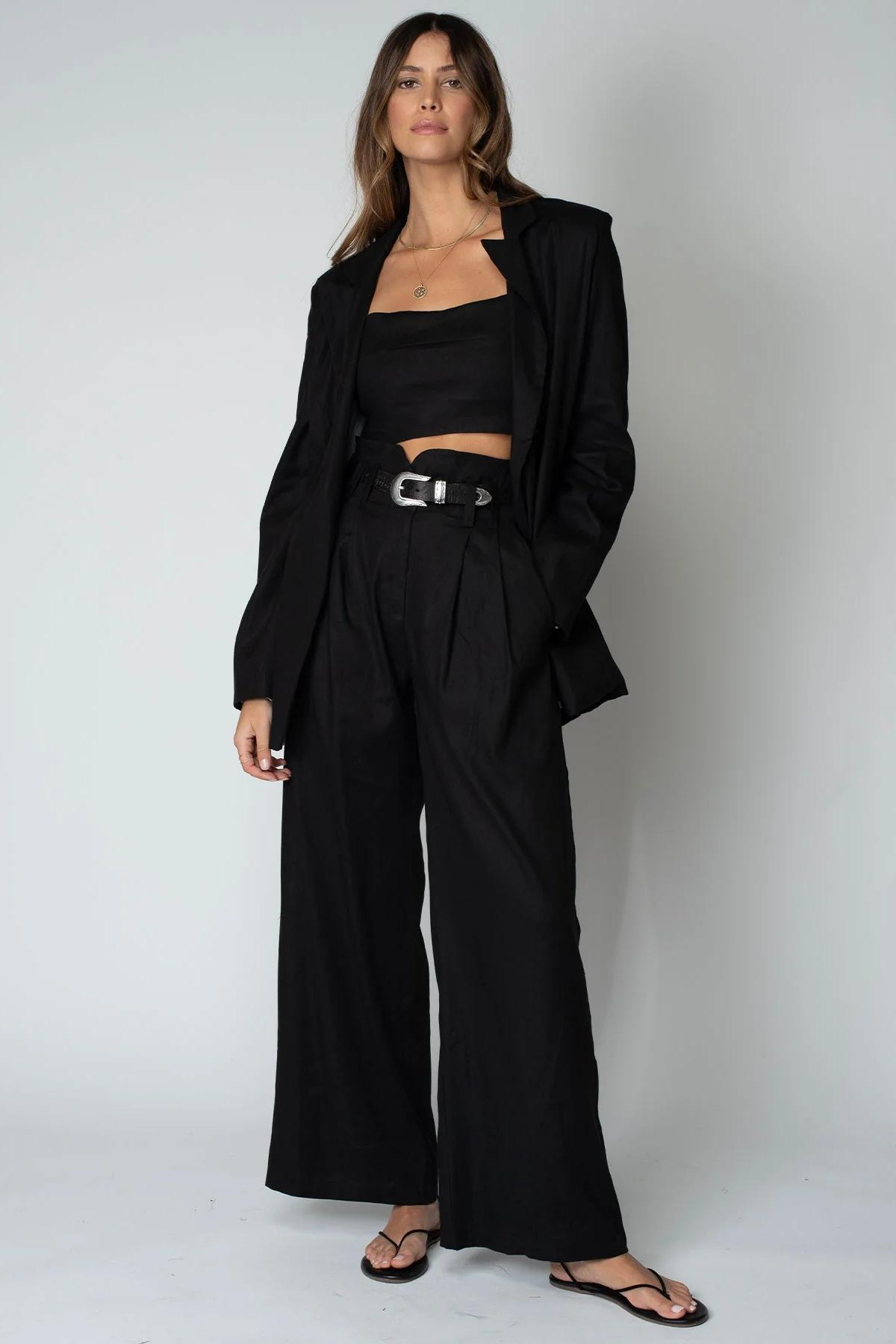 THE LINEN BLAZER Product Image