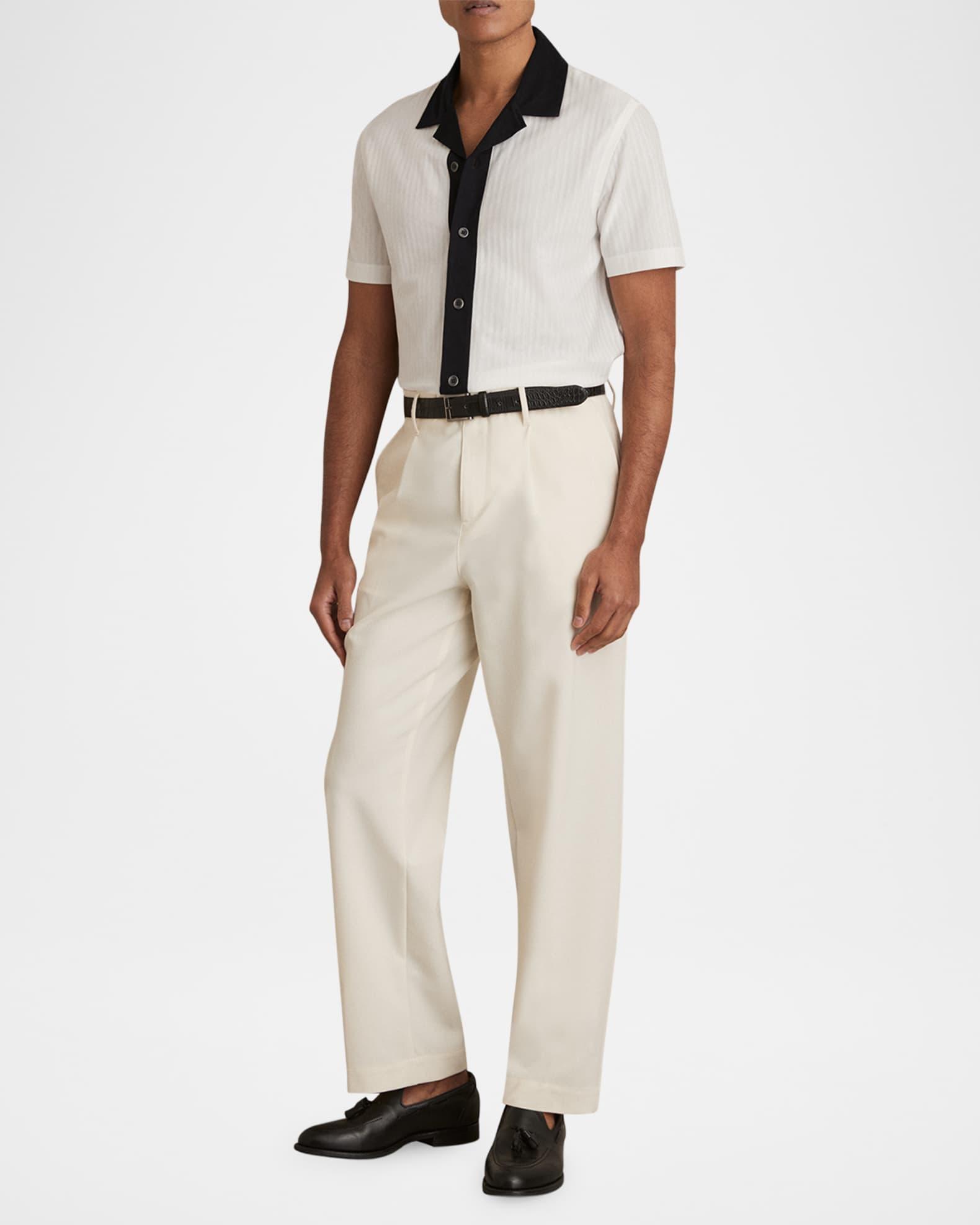 Mens Aster Contrast Trim Camp Shirt Product Image