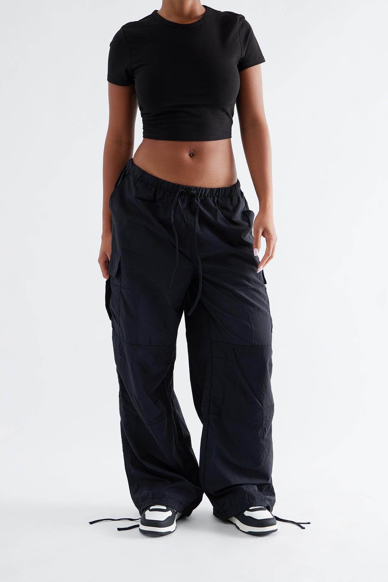 Griffin Faux Leather Slip On Sneakers - Black Female Product Image