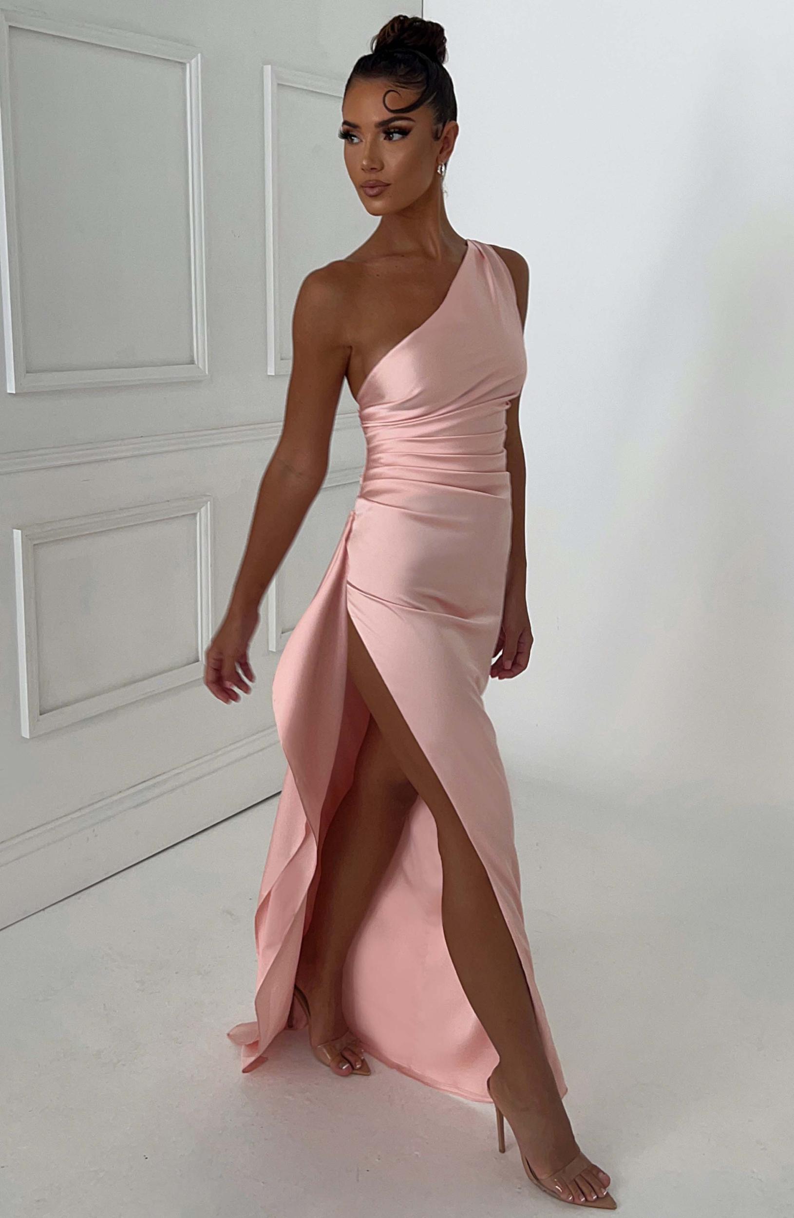 Ariel Maxi Dress - Blush Product Image